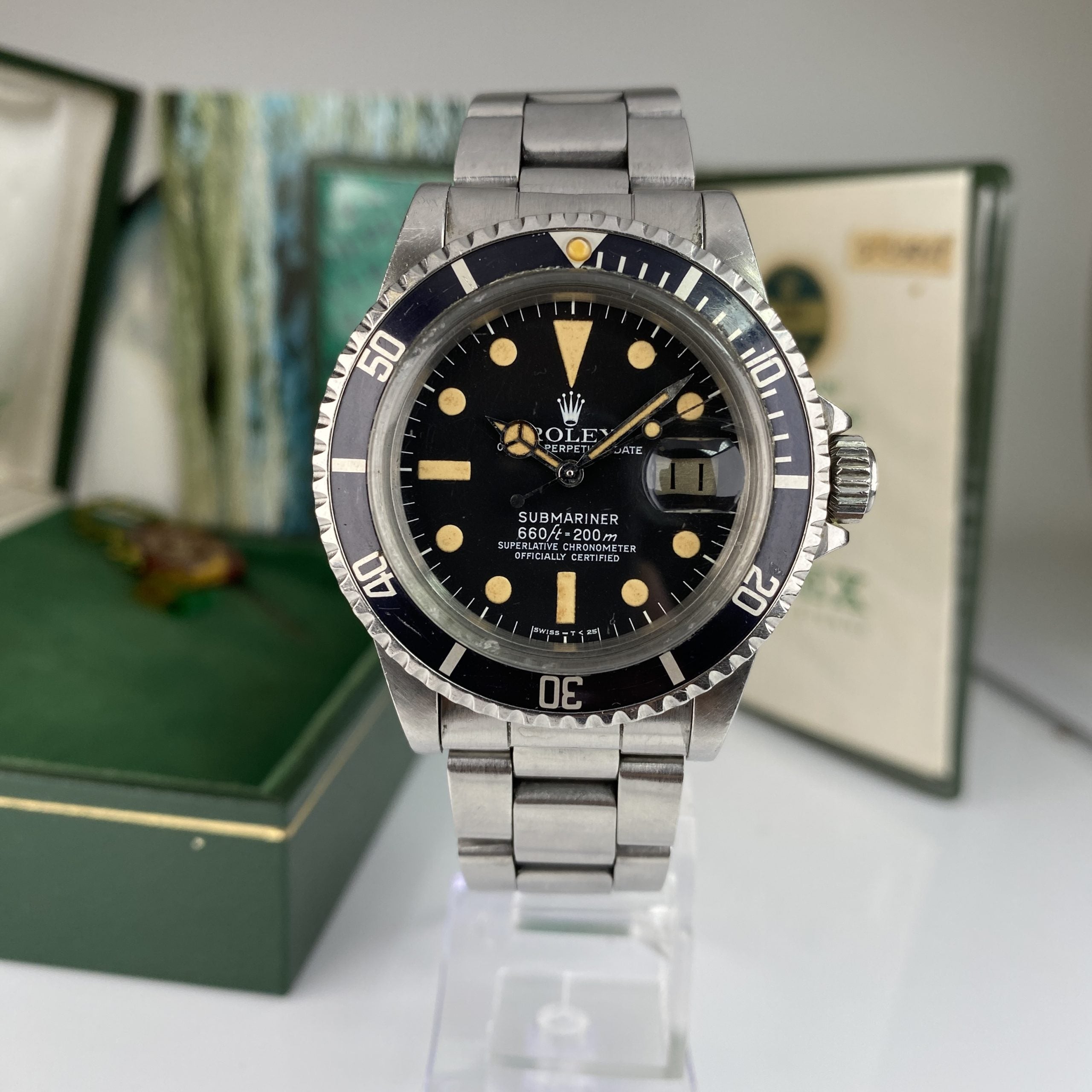 1979 Rolex Submariner 1680 MKIII Dial with Box & Papers Complete