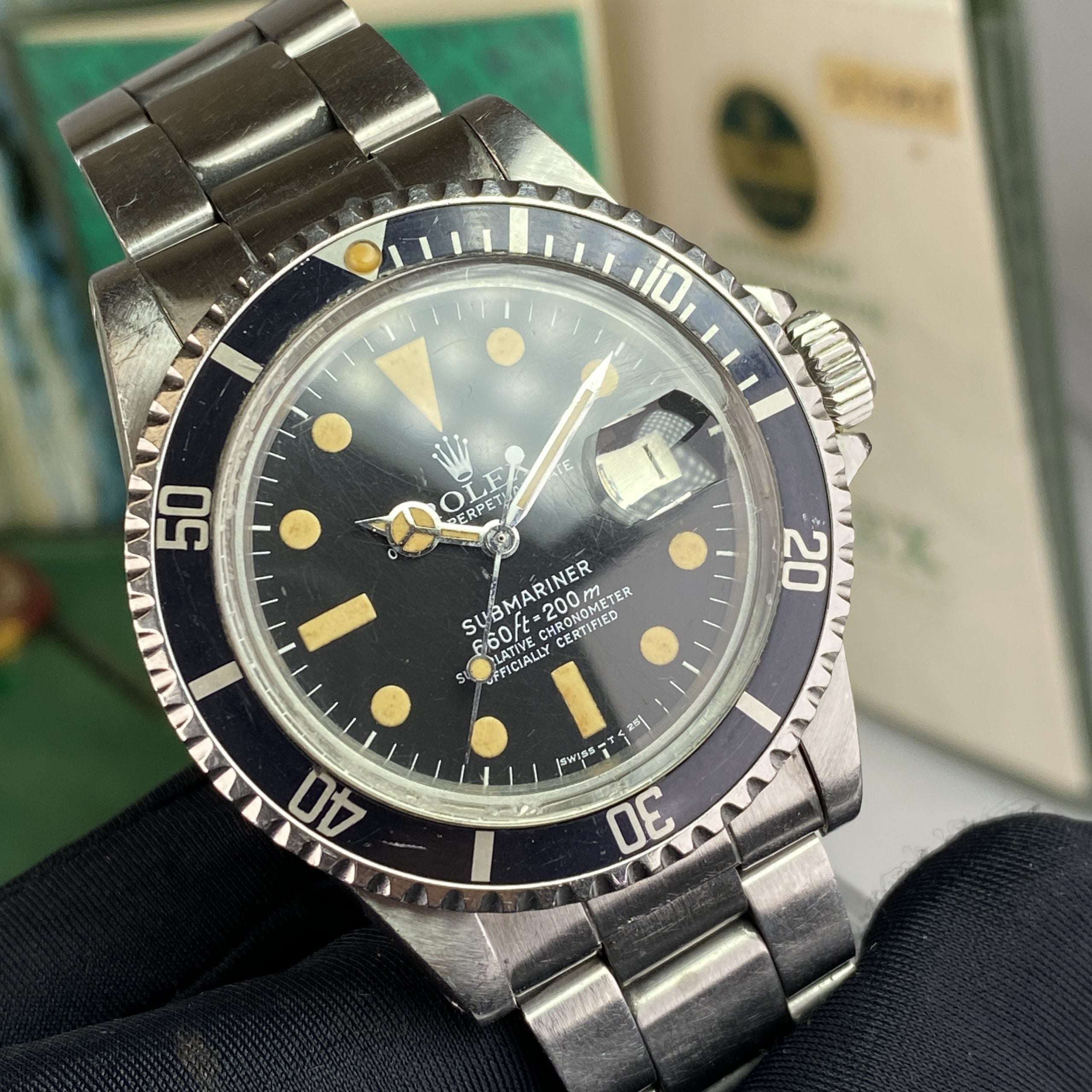 1979 Rolex Submariner 1680 MKIII Dial with Box & Papers Complete