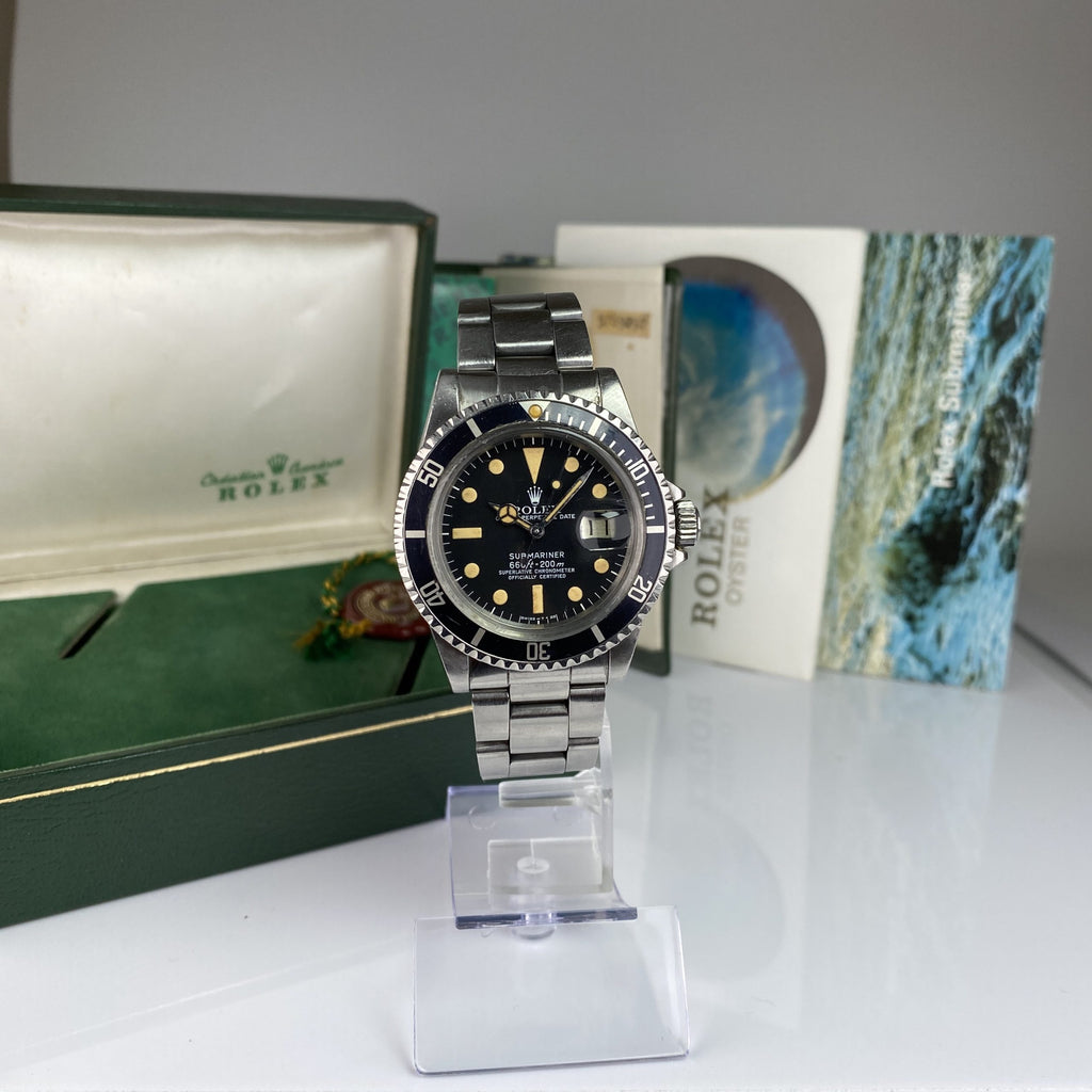 1979 Rolex Submariner 1680 MKIII Dial with Box & Papers Complete
