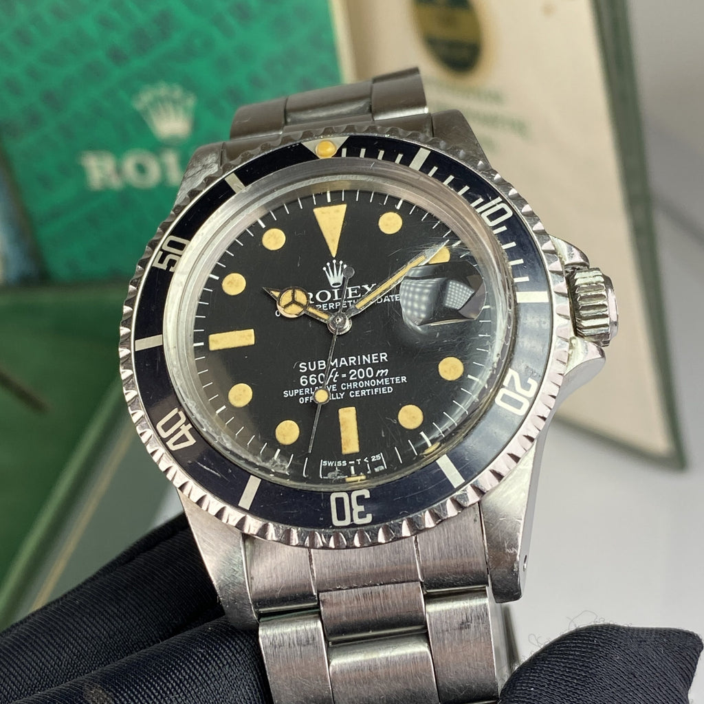 1979 Rolex Submariner 1680 MKIII Dial with Box & Papers Complete