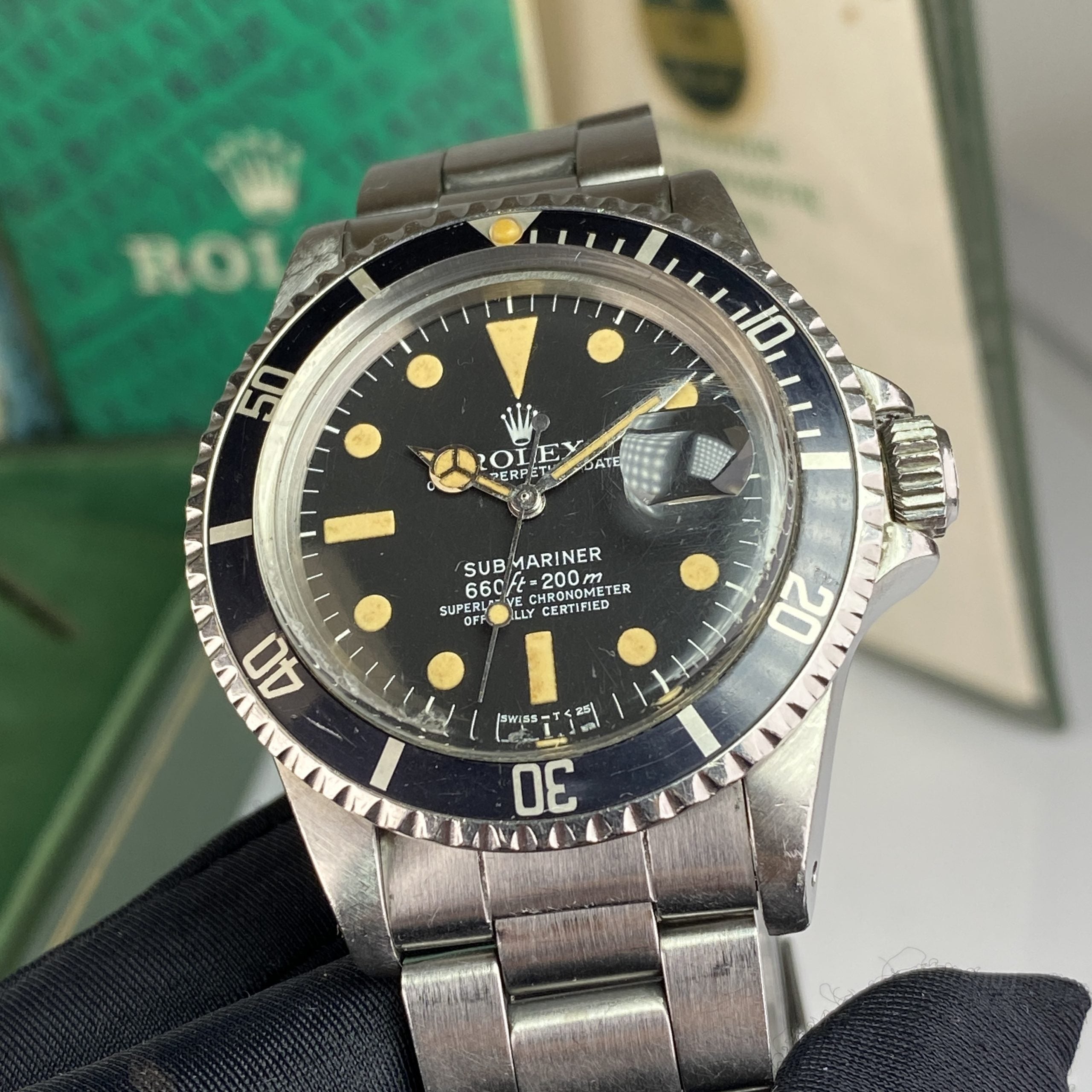 1979 Rolex Submariner 1680 MKIII Dial with Box & Papers Complete