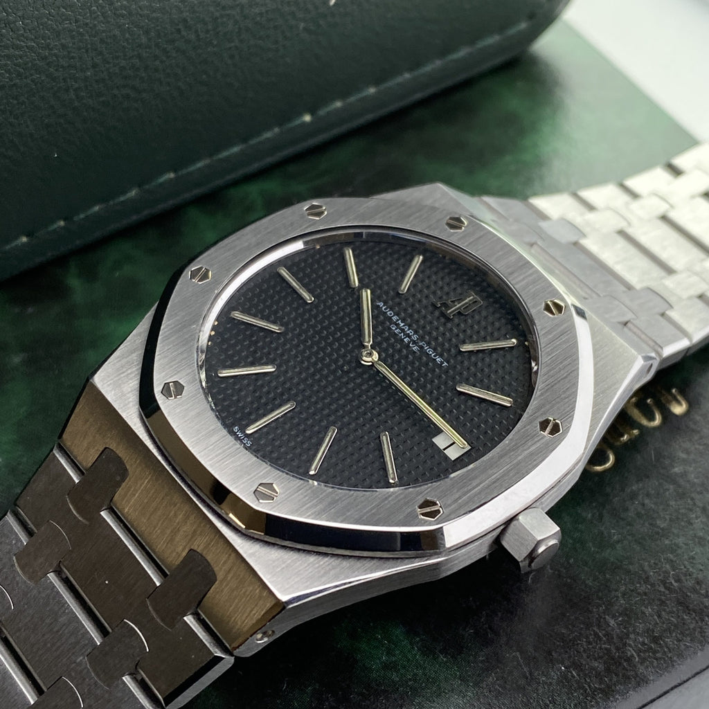 1980 Prototype Audemars Piguet Royal Oak Jumbo 5402ST Very Rare Dial Serviced by AP