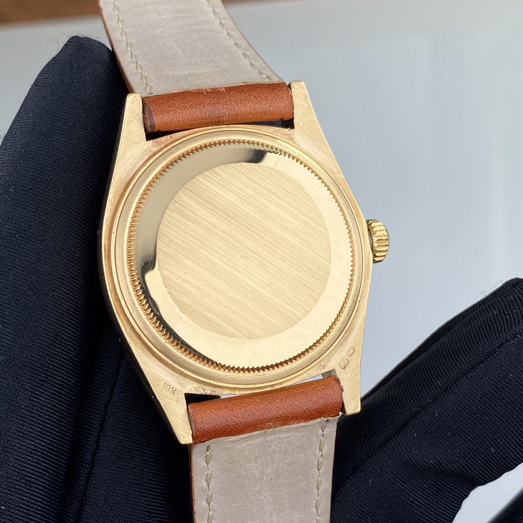 1980 Rolex Day-Date 18038 President Yellow Gold Diamond Dial