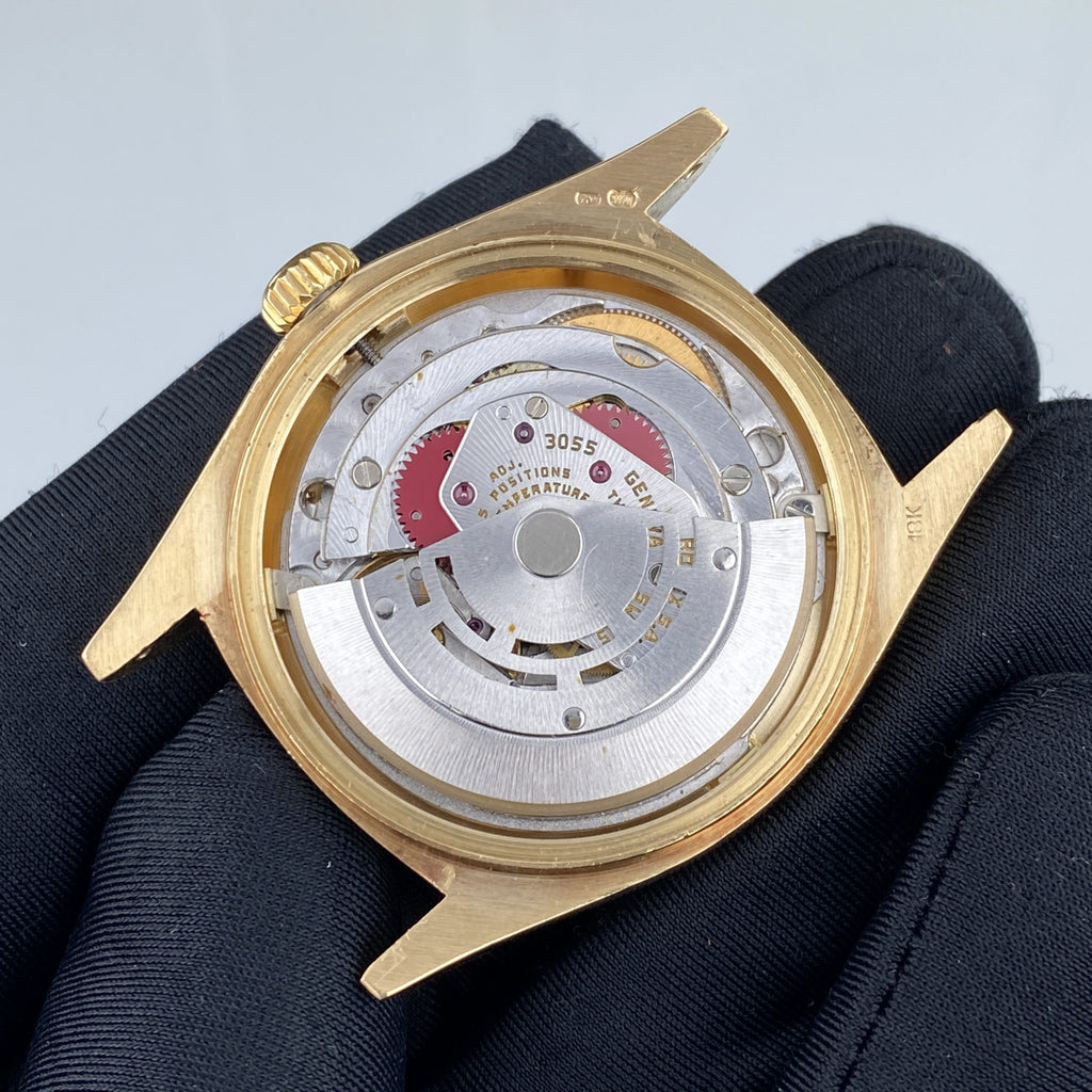1980 Rolex Day-Date 18038 President Yellow Gold Diamond Dial