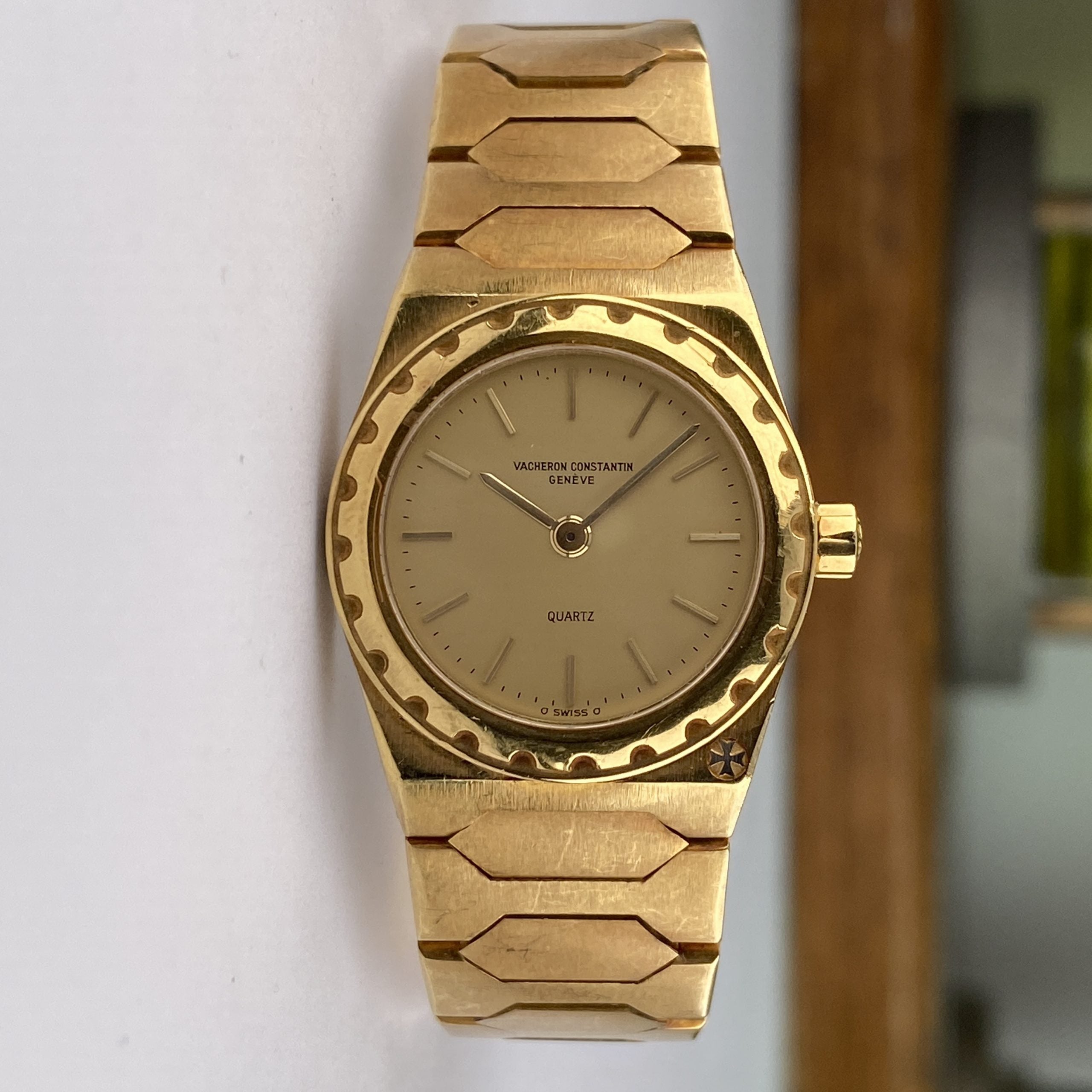 1980’s Vacheron Constantin 222 Ref. 60001 18k Gold Ladies watch.