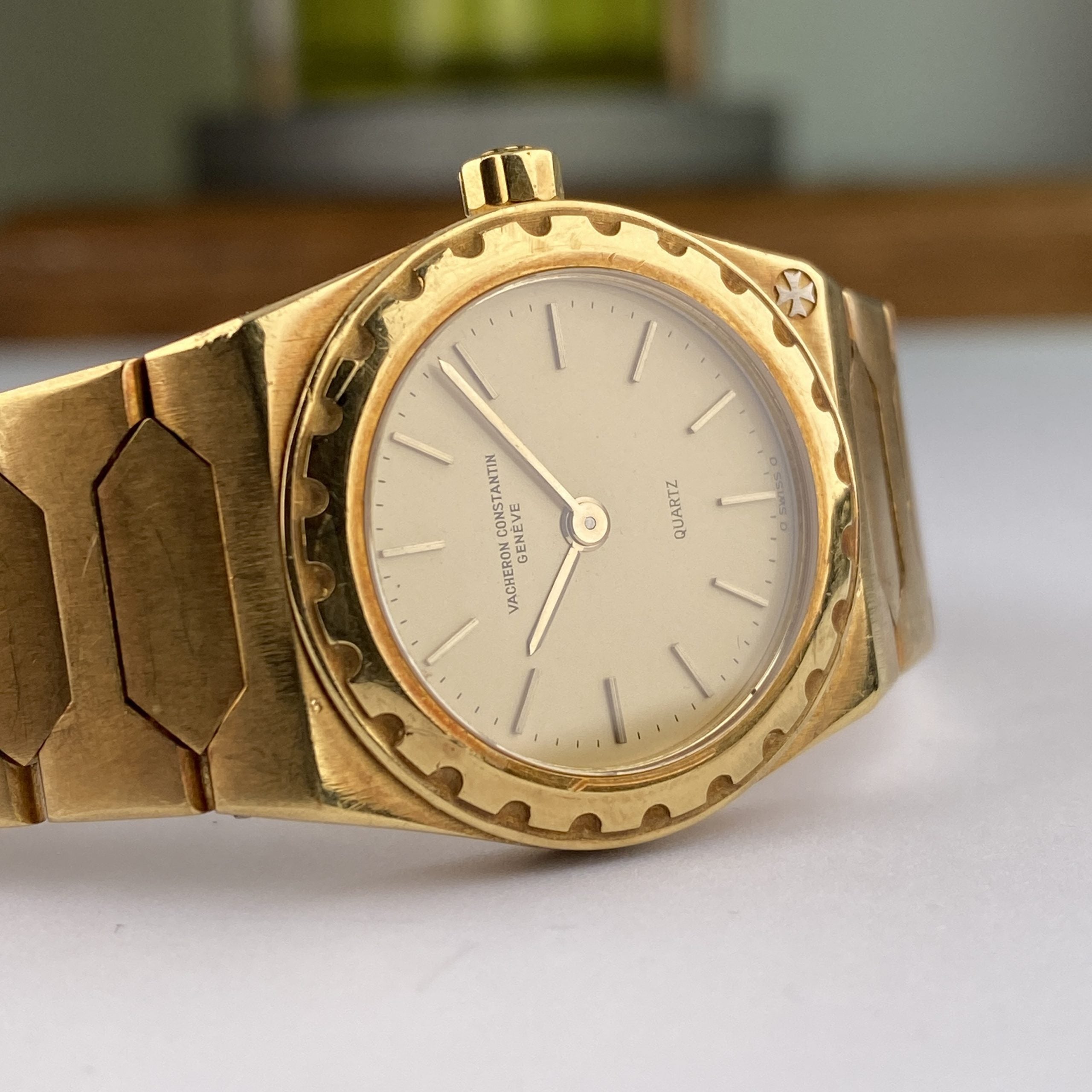 1980’s Vacheron Constantin 222 Ref. 60001 18k Gold Ladies watch.