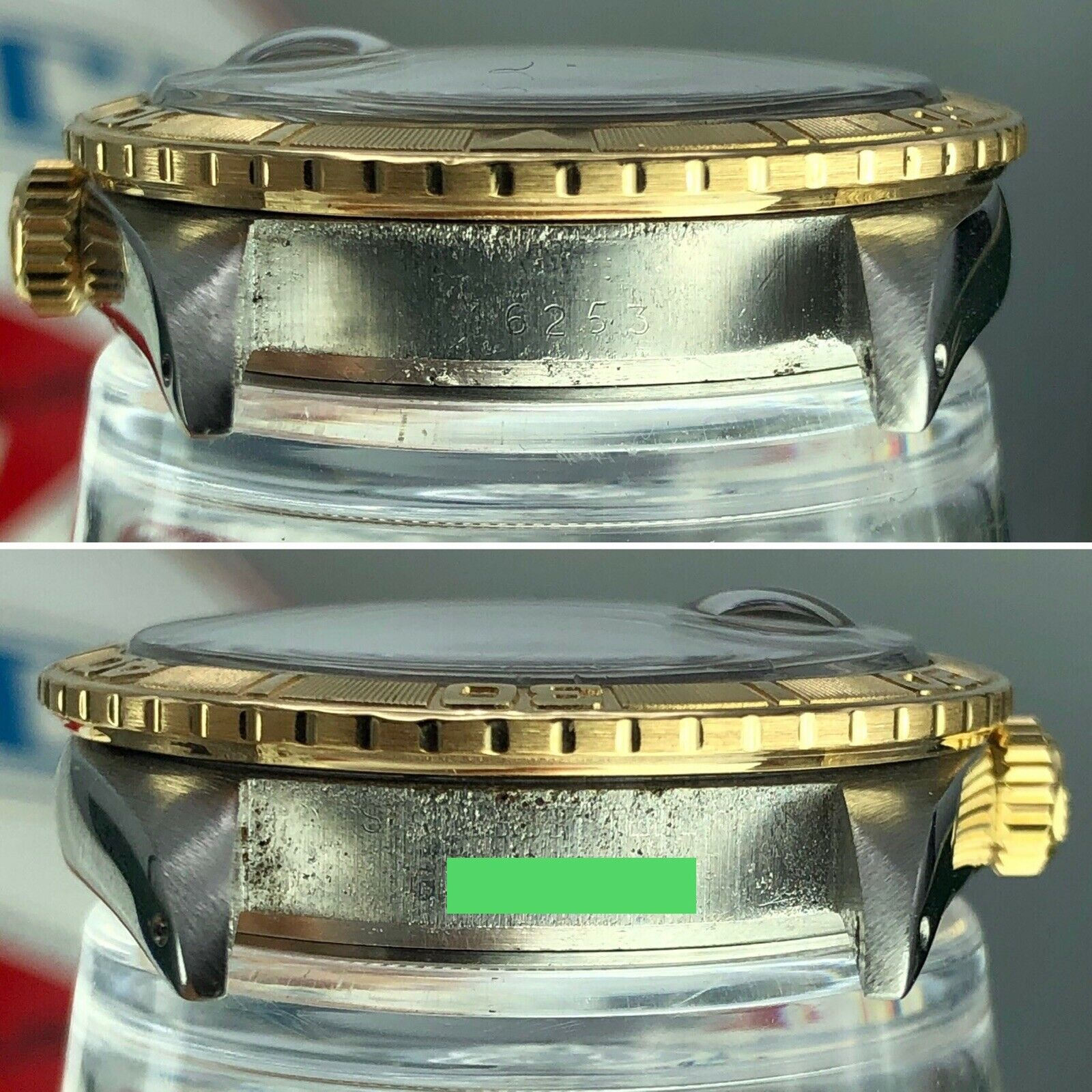1980 Vintage Rolex Datejust 16253 2 tone gold & Steel Roman Dial Reward Watch