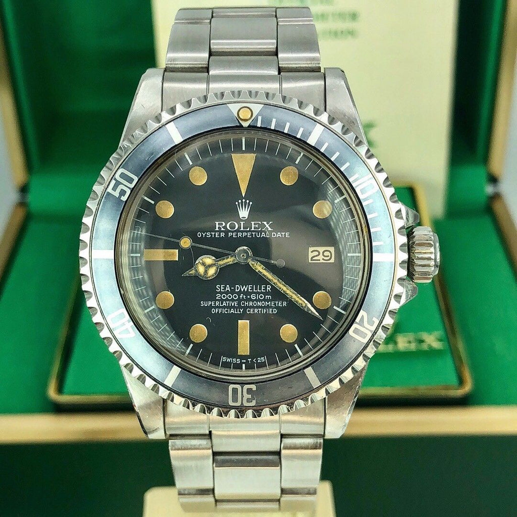 1979 Vintage Rolex Sea Dweller 1665 with Mark 1 Dial and Full Set Box and Papers