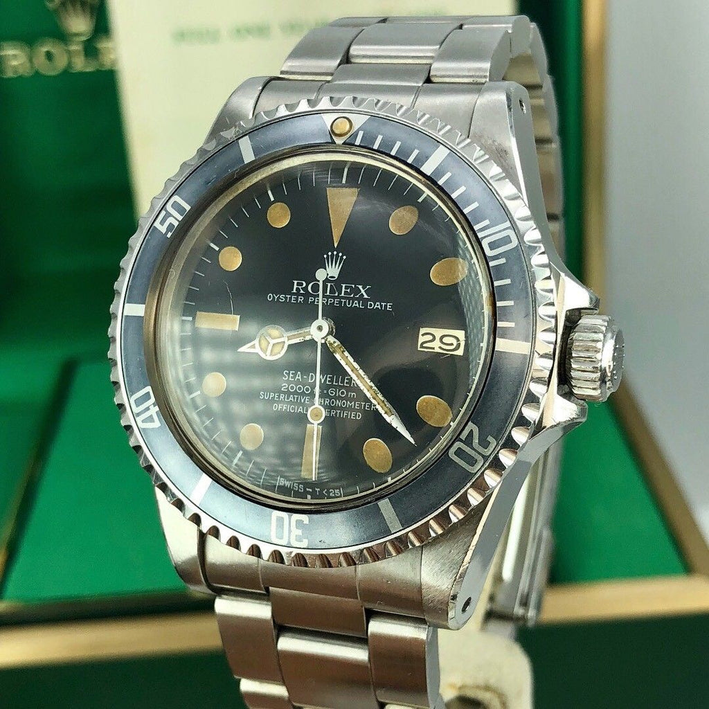 1979 Vintage Rolex Sea Dweller 1665 with Mark 1 Dial and Full Set Box and Papers