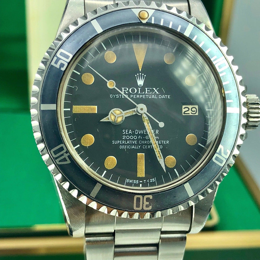 1979 Vintage Rolex Sea Dweller 1665 with Mark 1 Dial and Full Set Box and Papers