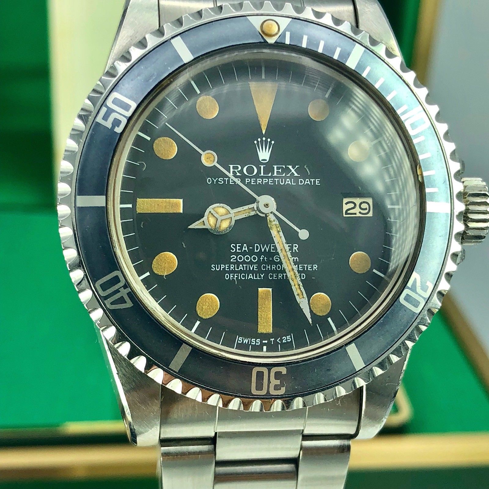 1979 Vintage Rolex Sea Dweller 1665 with Mark 1 Dial and Full Set Box and Papers