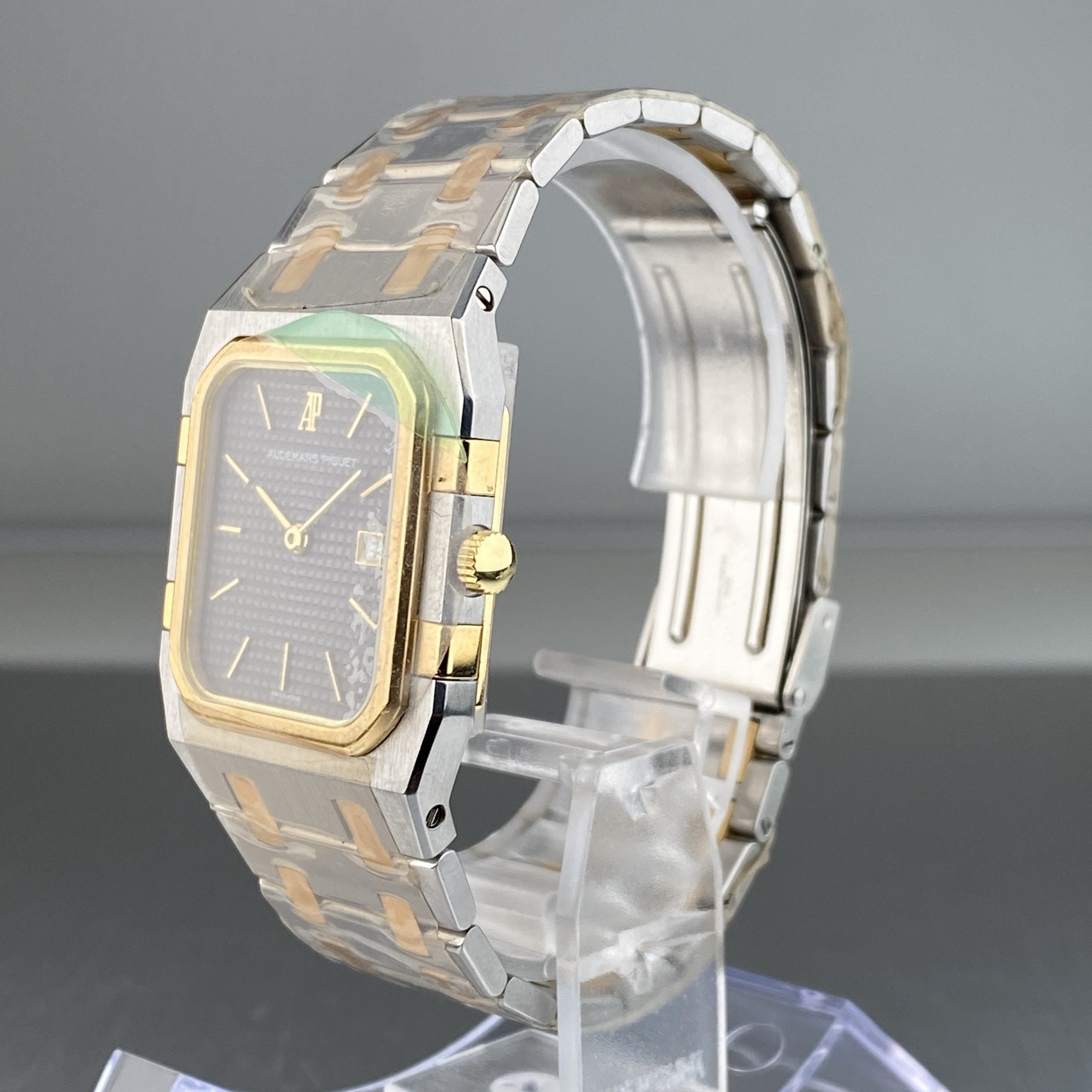 1980’s Audemars Piguet Royal Oak 56049SA Steel & Gold in NOS condition Fully Stickers