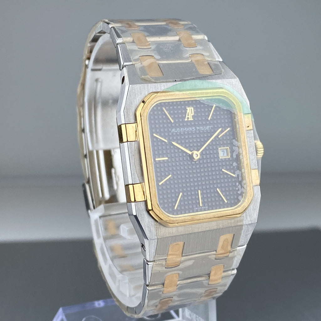 1980’s Audemars Piguet Royal Oak 56049SA Steel & Gold in NOS condition Fully Stickers