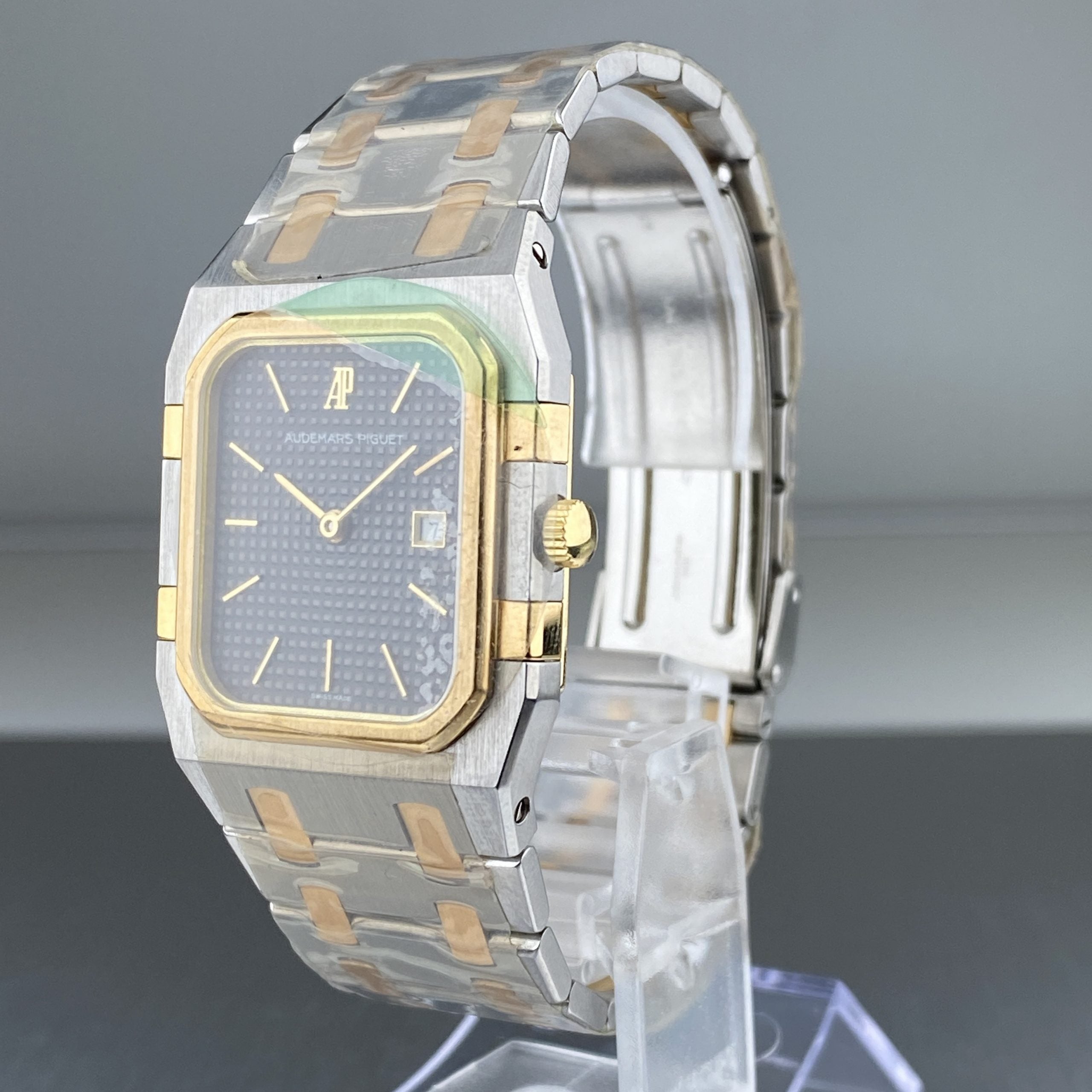 1980’s Audemars Piguet Royal Oak 56049SA Steel & Gold in NOS condition Fully Stickers