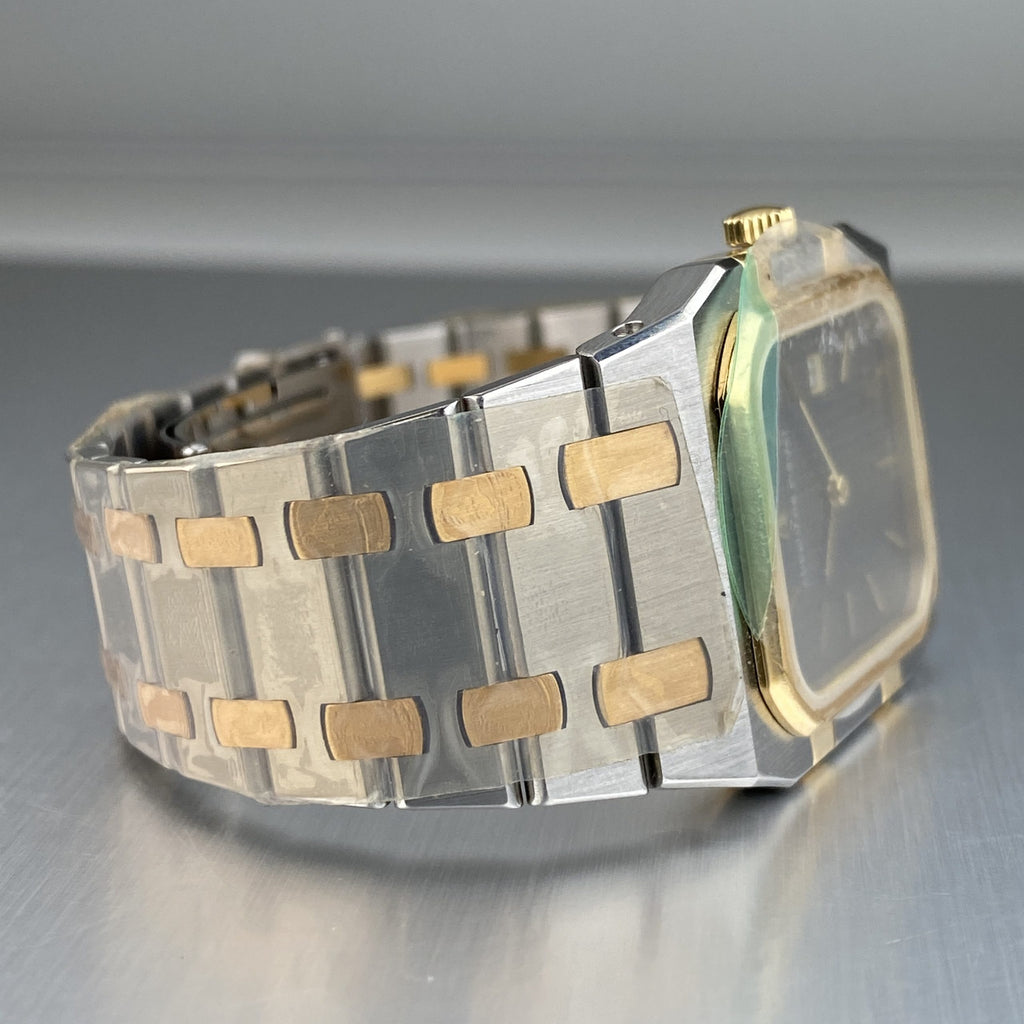 1980’s Audemars Piguet Royal Oak 56049SA Steel & Gold in NOS condition Fully Stickers