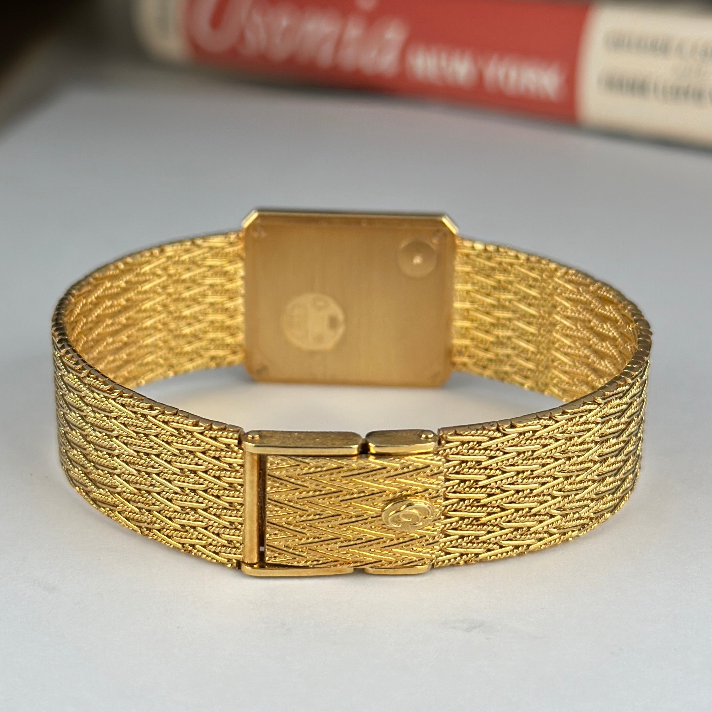 1981 Concord Collection Delirium La Scala 18k Solid Gold Factory Pave Diamond with Box and papers