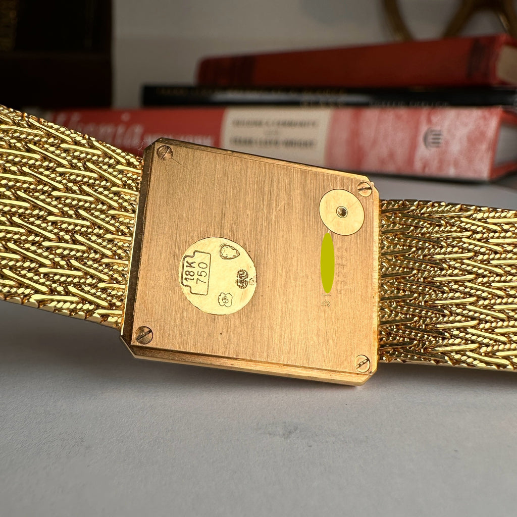 1981 Concord Collection Delirium La Scala 18k Solid Gold Factory Pave Diamond with Box and papers