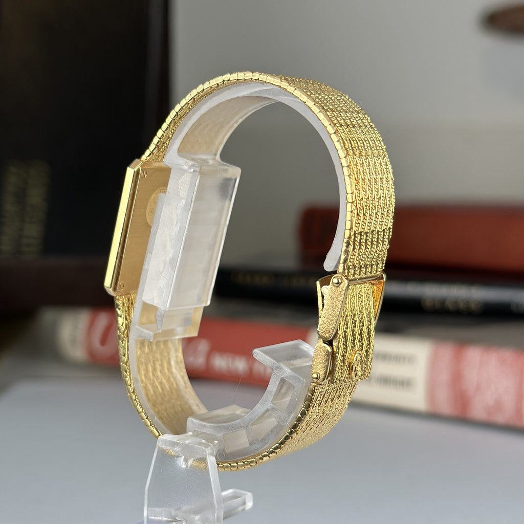 1981 Concord Collection Delirium La Scala 18k Solid Gold Factory Pave Diamond with Box and papers