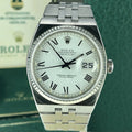 1981 Vintage Rolex DateJust Oyster quartz 17014 Roman Dial With box & Papers