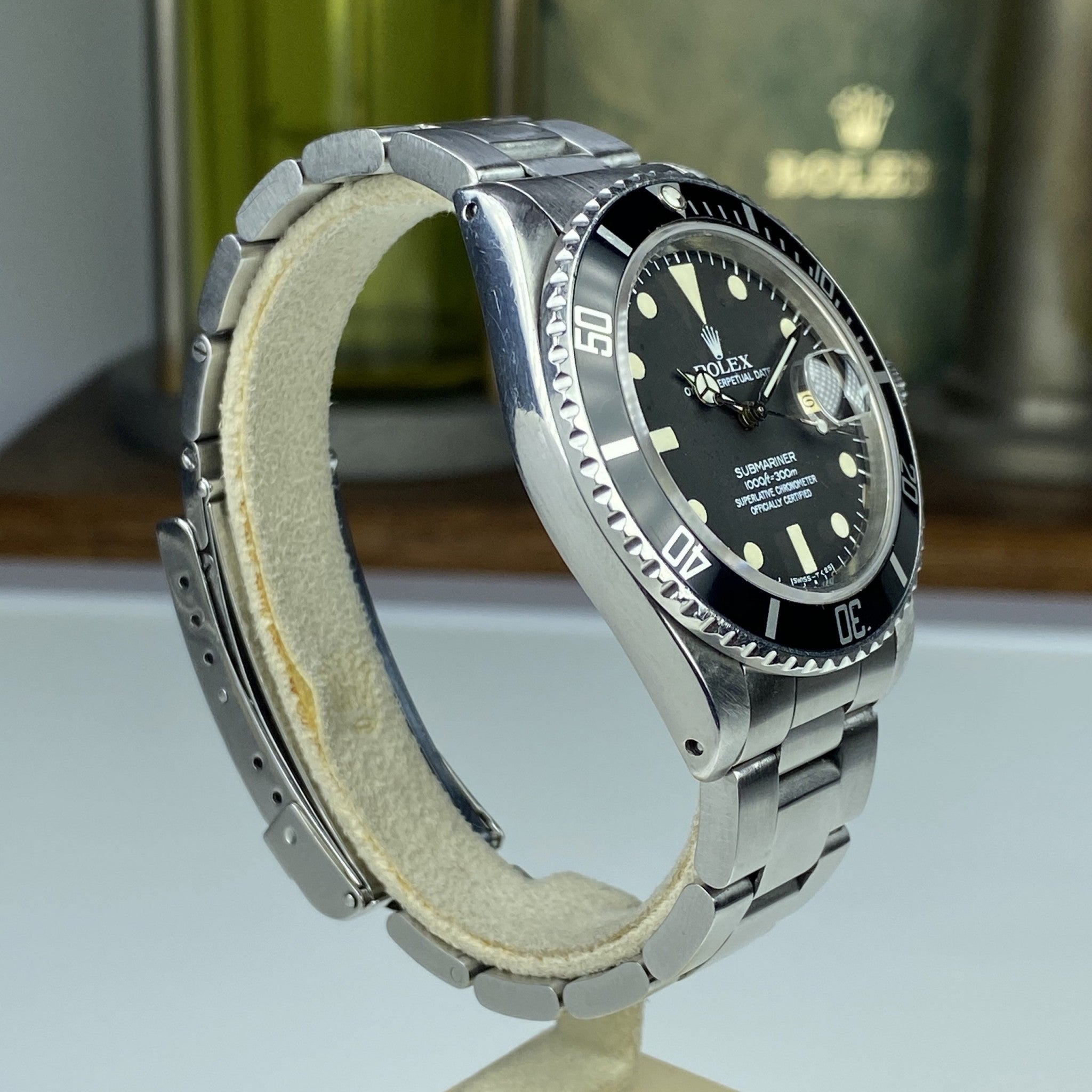 1981 Vintage Rolex Submariner 16800 Matte Dial