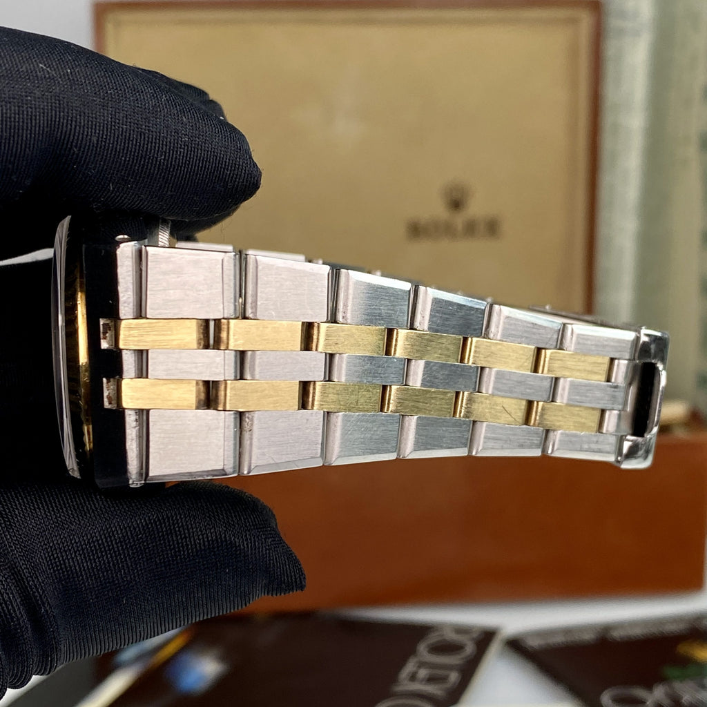 1982 Rolex Datejust Oysterquartz 17013 Unpolished complete collector set box & papers