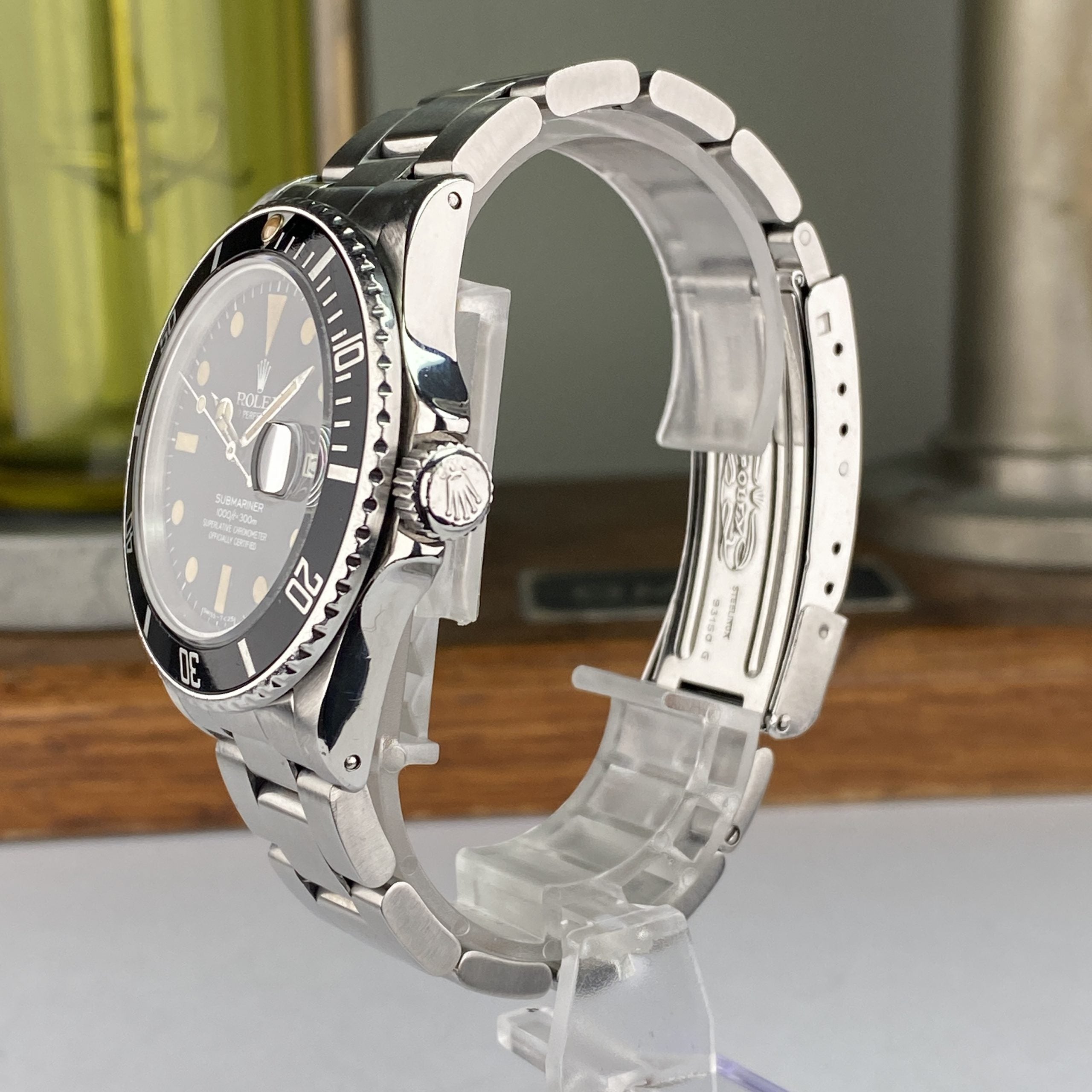 1982 Rolex Submariner 16800 matte Dial Heavy Patina Original Dial
