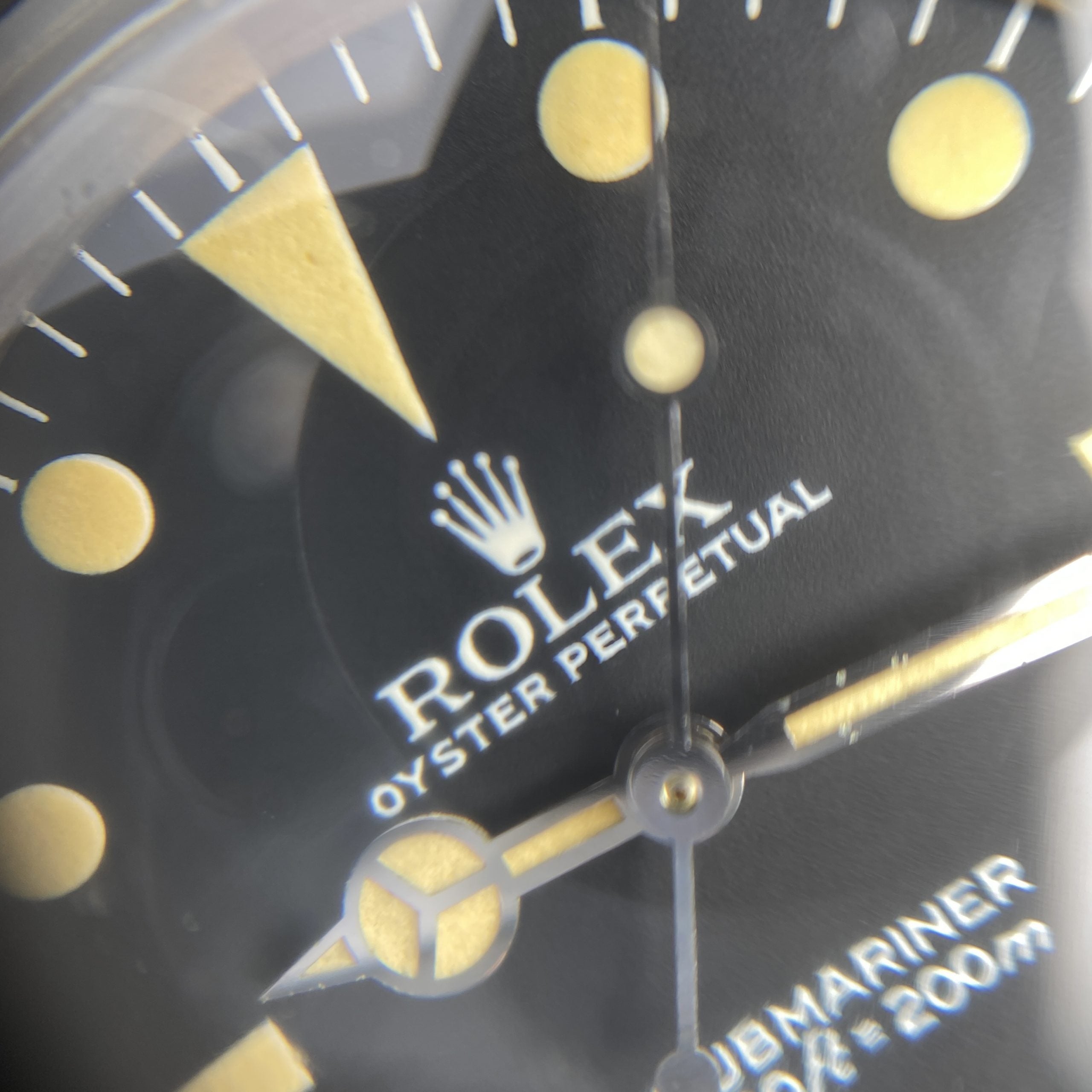 1982 Rolex Submariner 5513 Mk IV Maxi Dial Heavy Patina Unpolished with Box and Original Invoice
