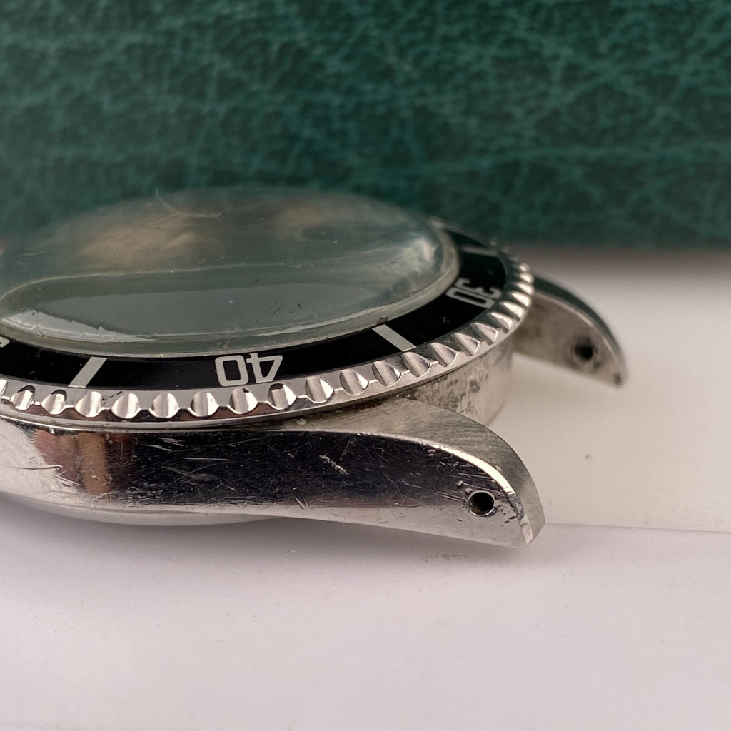 1982 Rolex Submariner 5513 Mk IV Maxi Dial Heavy Patina Unpolished with Box and Original Invoice