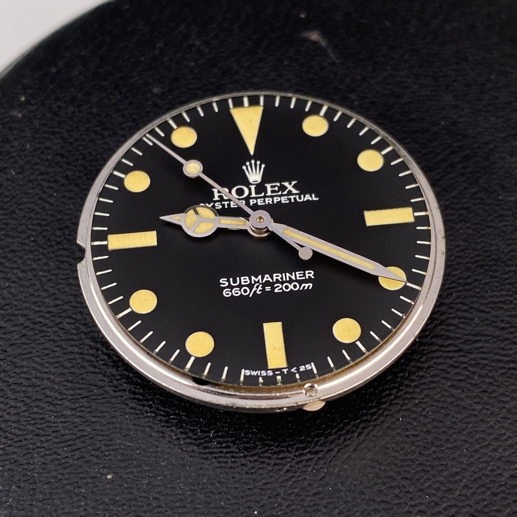1982 Rolex Submariner 5513 Mk IV Maxi Dial Heavy Patina Unpolished with Box and Original Invoice