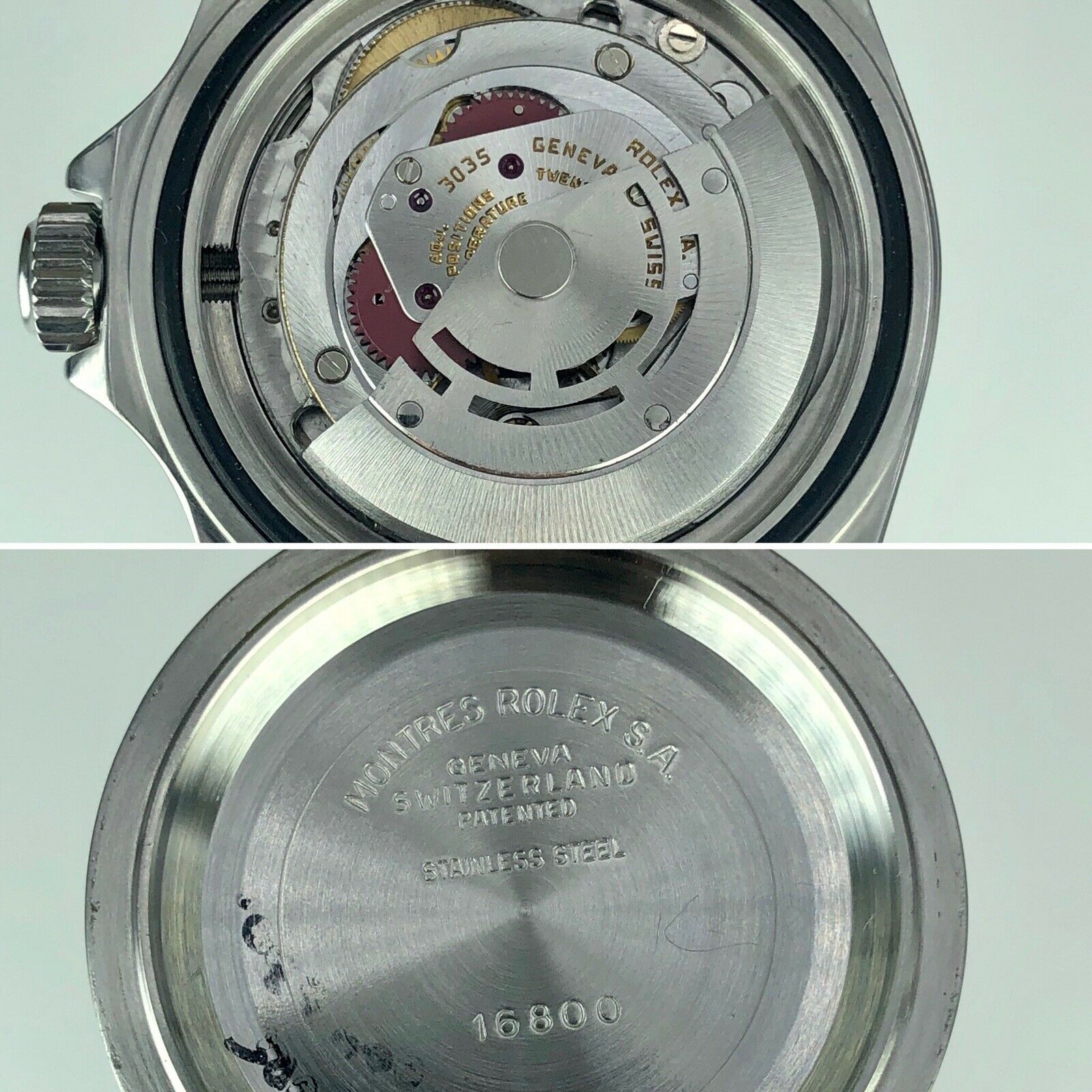 1982 Vintage Rolex 16800 Submariner Matte Dial