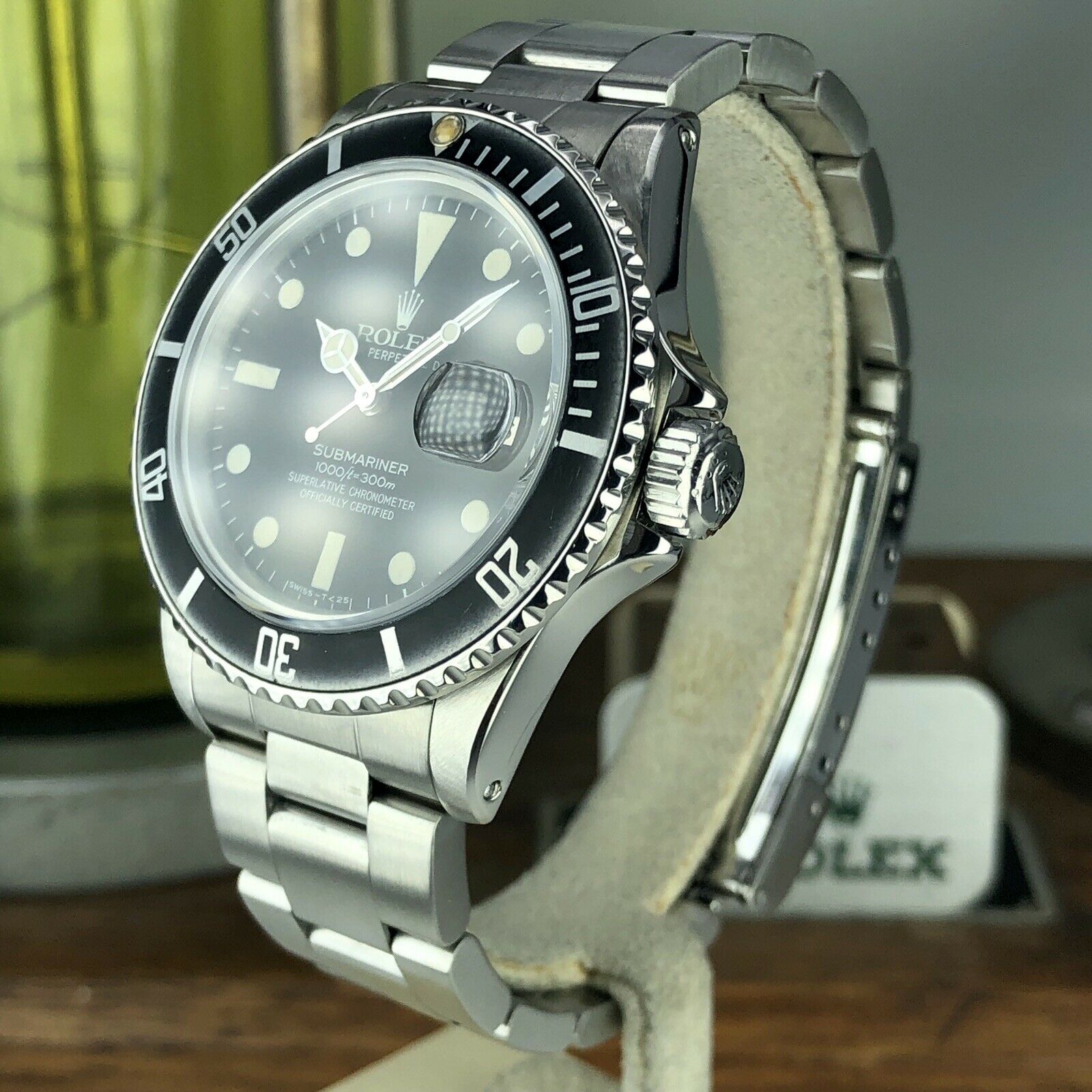 1982 Vintage Rolex 16800 Submariner Matte Dial