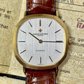 1982 Vintage Vacheron Constantin Ref.43024 Ultra Slim Solid 18k Gold Papers