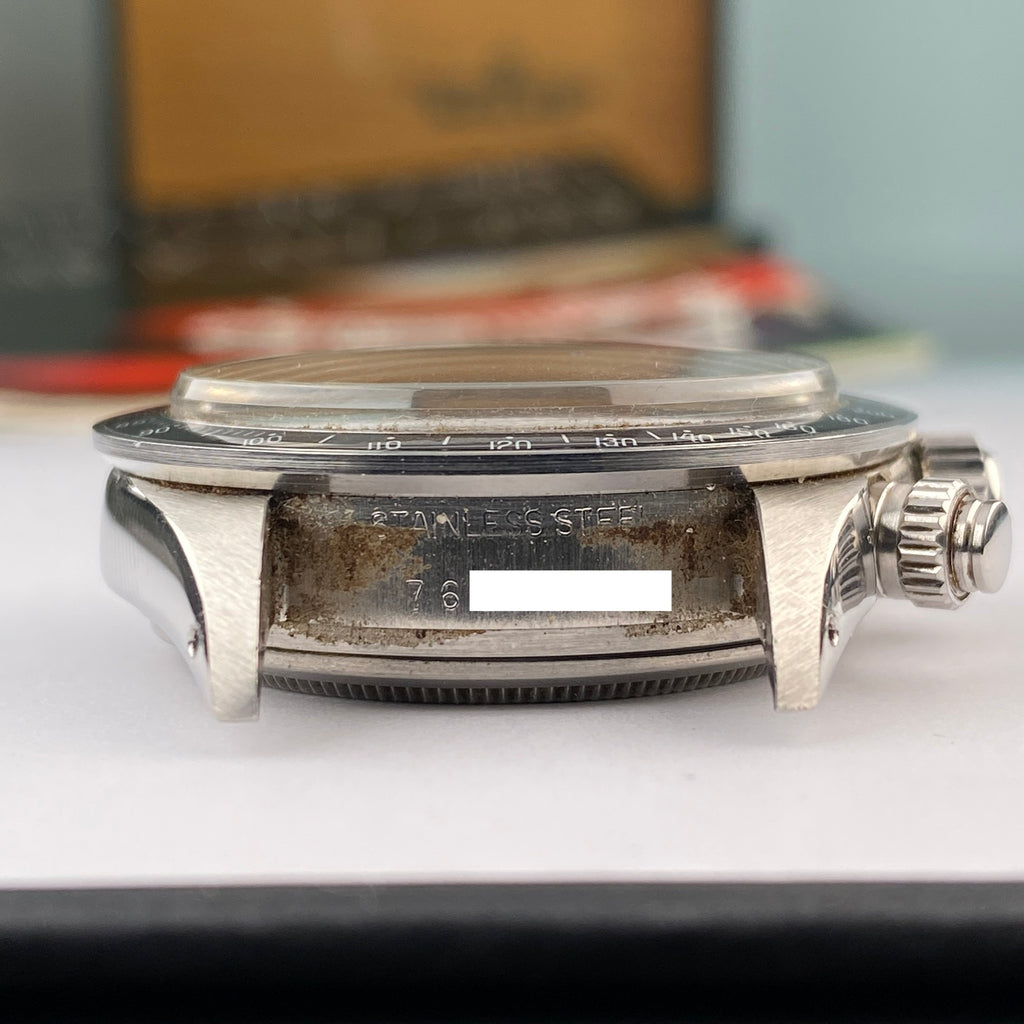 1982 Rolex Daytona 6263 Big Red Silver Dial  Almost NOS