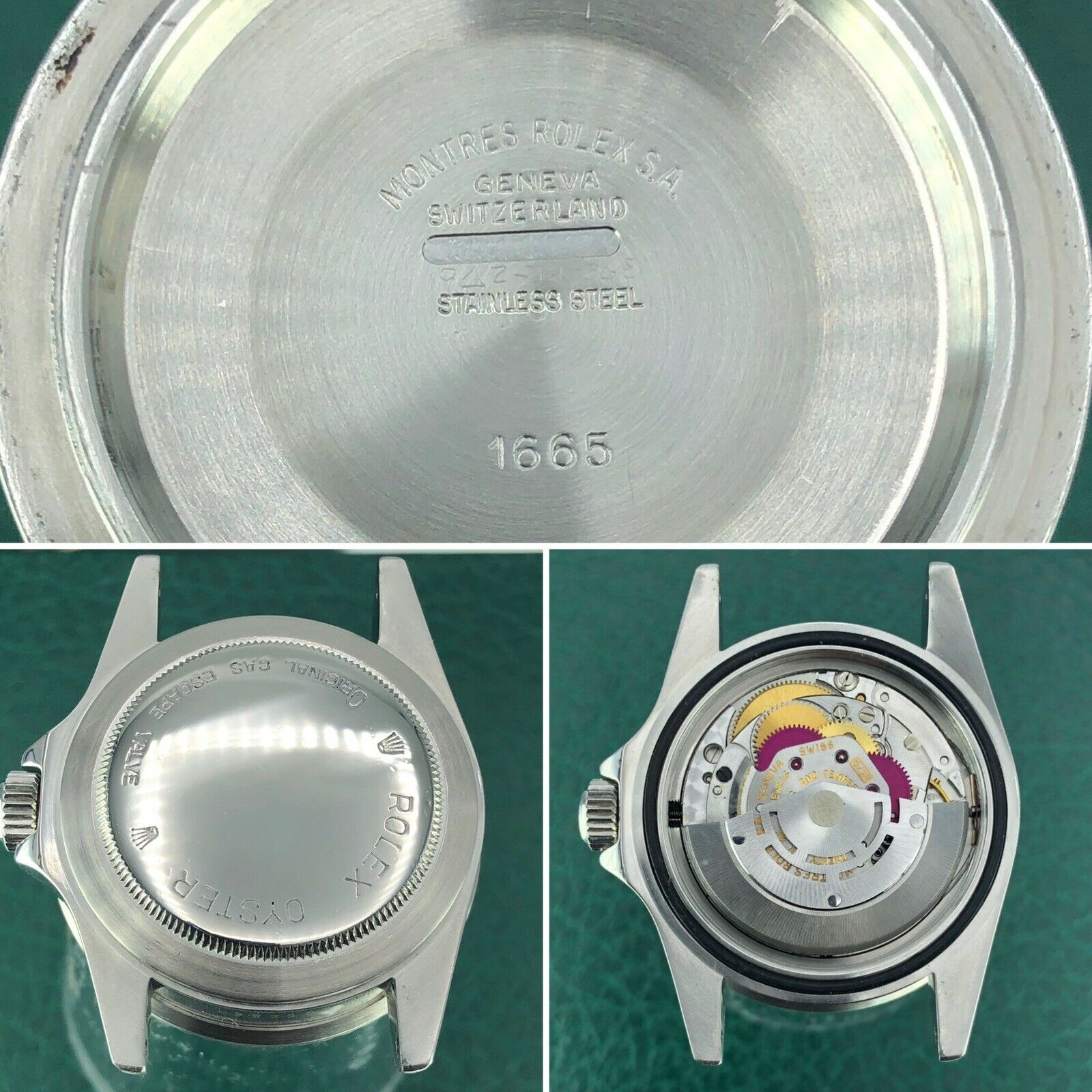 1983 Vintage Rolex Sea-Dweller 1665 Last Generation Creamy Patina