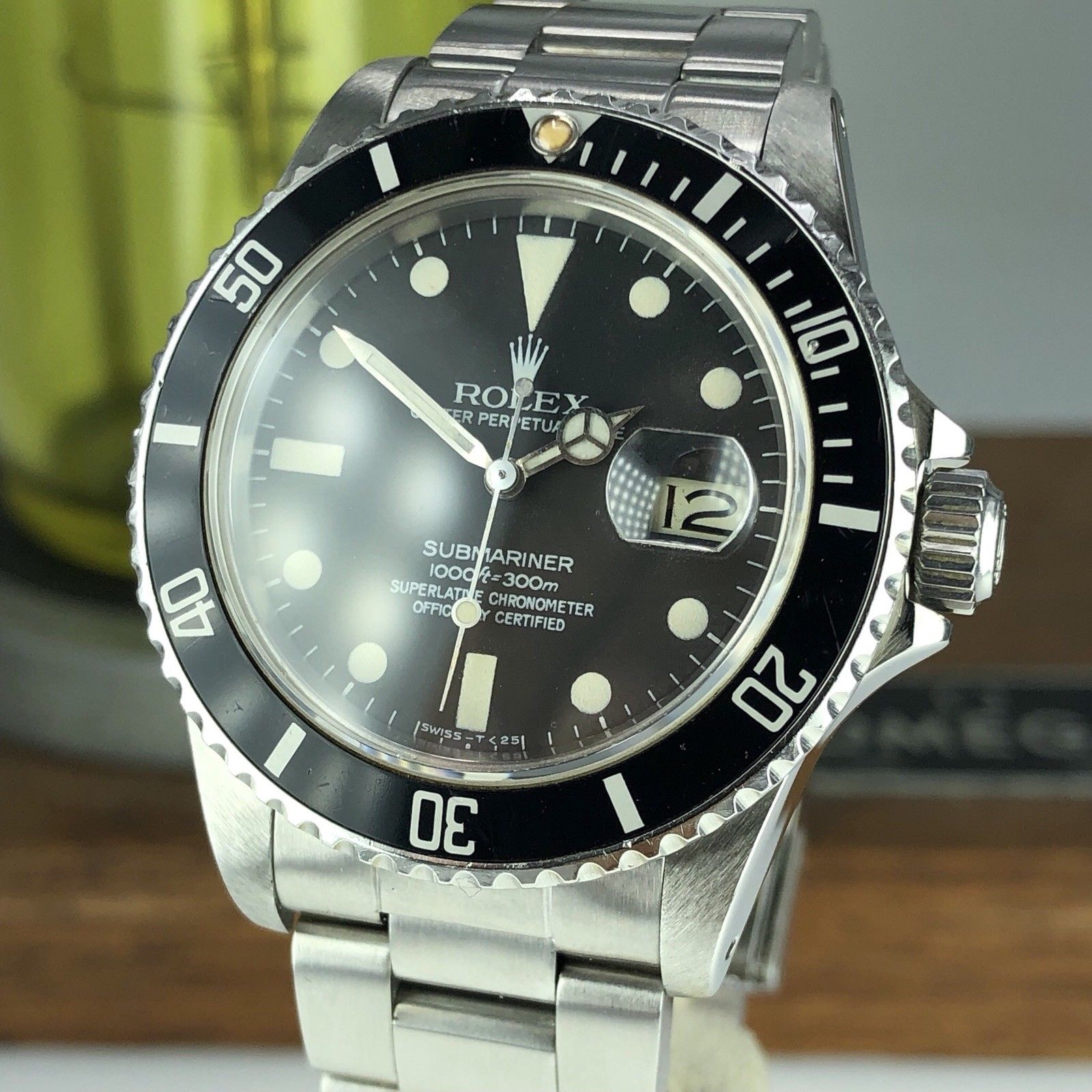 1984 Vintage Rolex 16800 Submariner Matte Dial