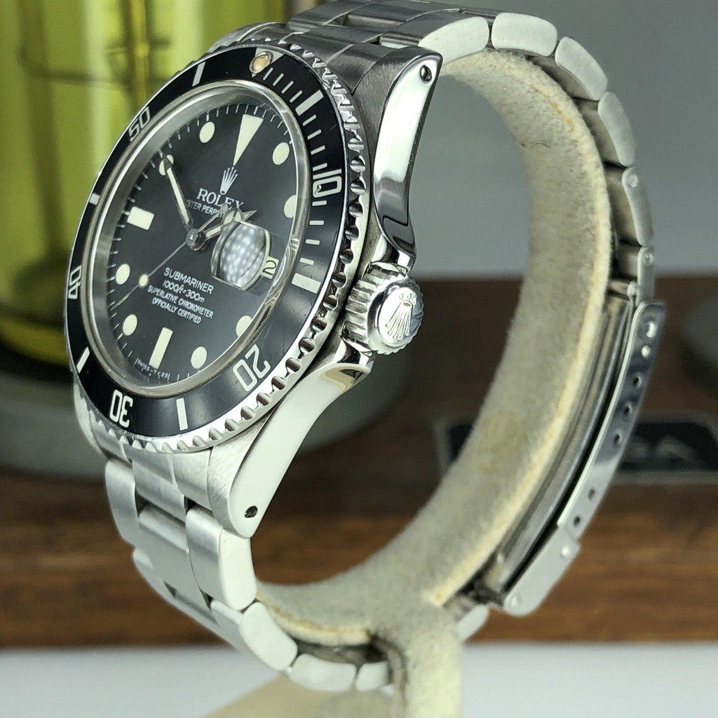 1984 Vintage Rolex 16800 Submariner Matte Dial