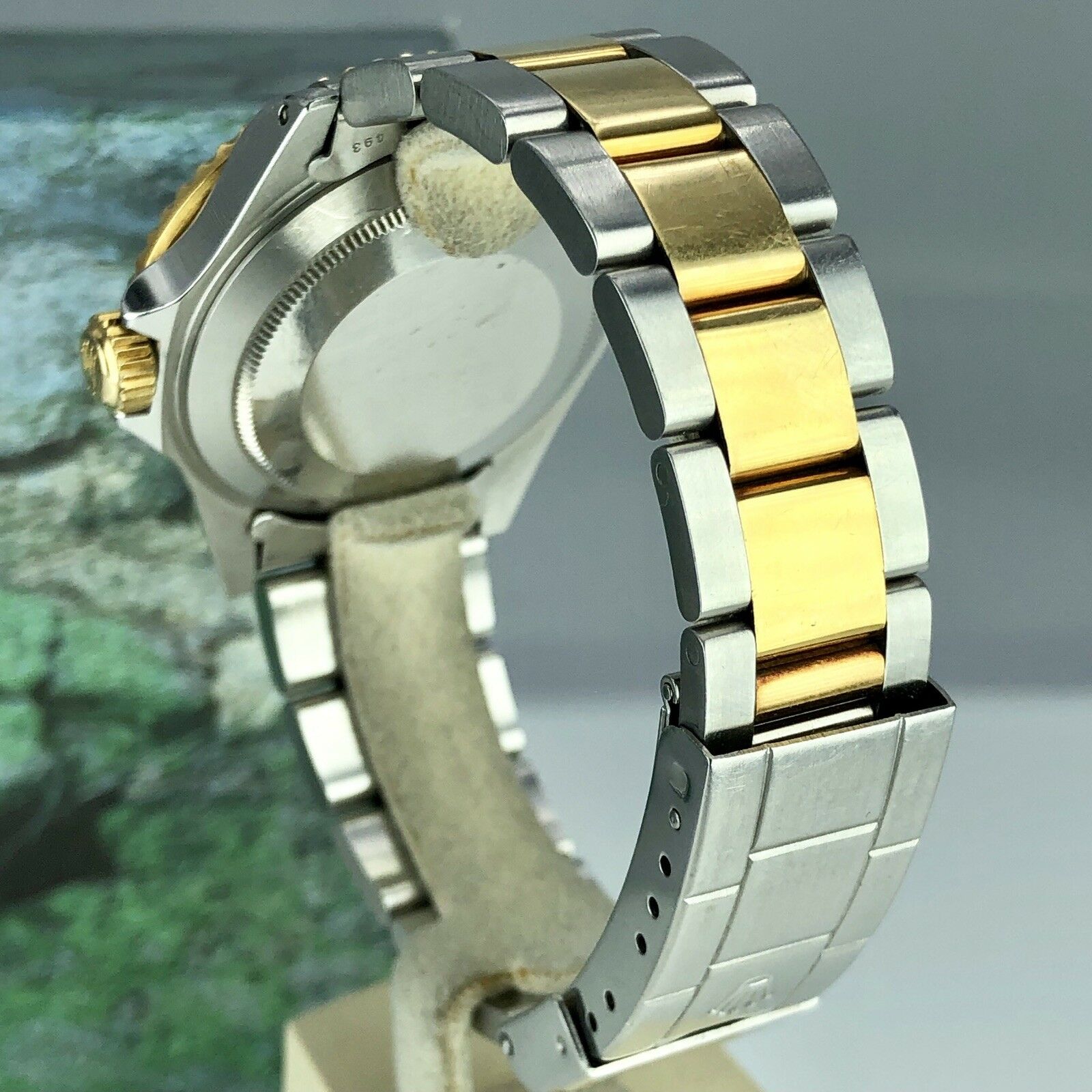 1984 Vintage Rolex 16803 Submariner 2 Tone Gold & Steel Unpolished Patina Dial