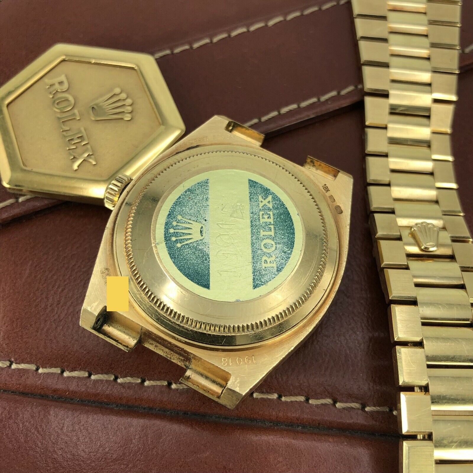 1984 Vintage Rolex Oysterquartz Day-Date 19018 Unpolished Mint Condition W Box