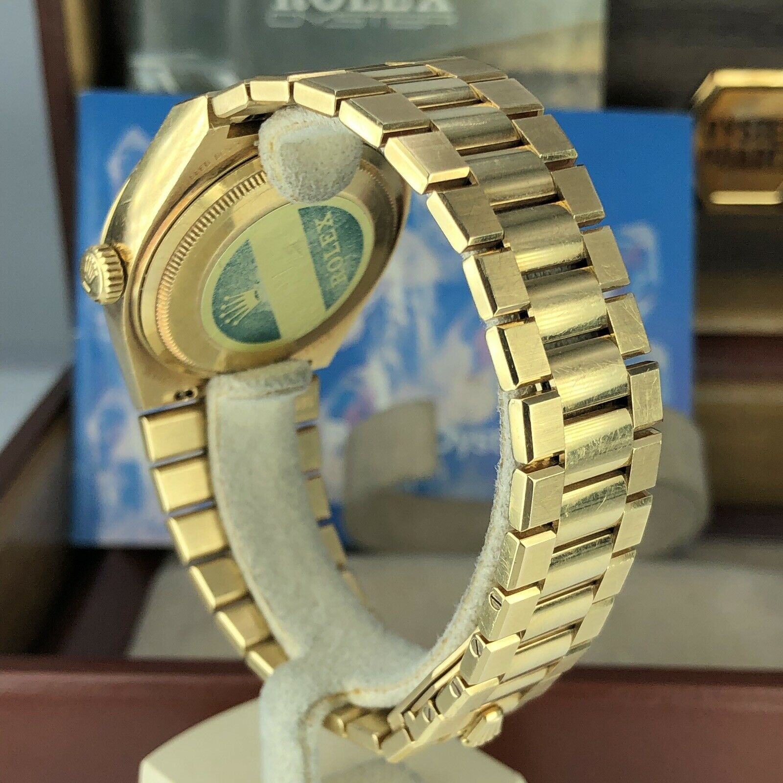 1984 Vintage Rolex Oysterquartz Day-Date 19018 Unpolished Mint Condition W Box