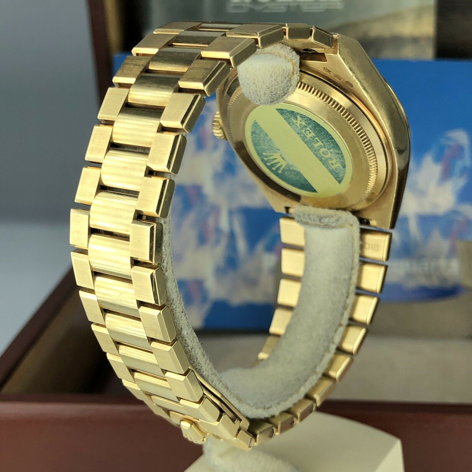 1984 Vintage Rolex Oysterquartz Day-Date 19018 Unpolished Mint Condition W Box
