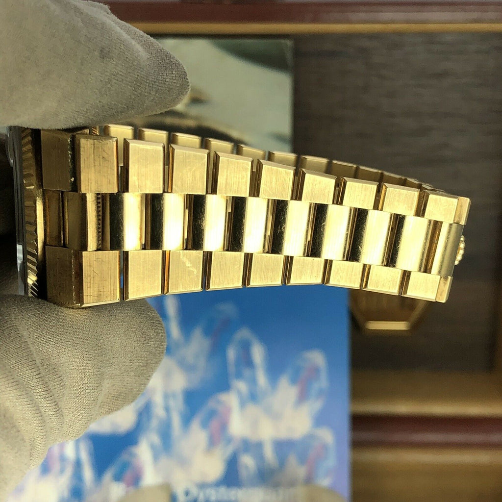 1984 Vintage Rolex Oysterquartz Day-Date 19018 Unpolished Mint Condition W Box