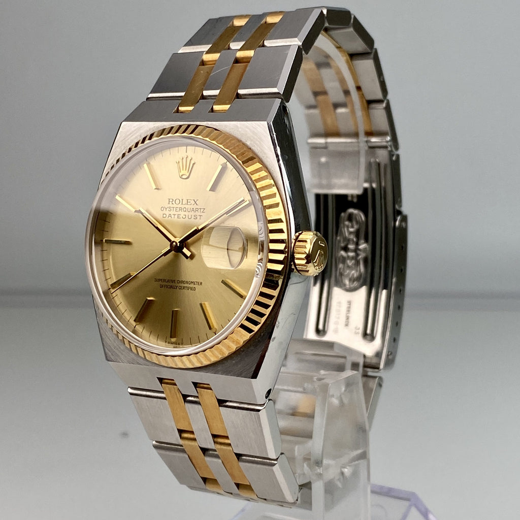 1985 Rolex Datejust Oysterquartz 17013 Unpolished in like NOS condition