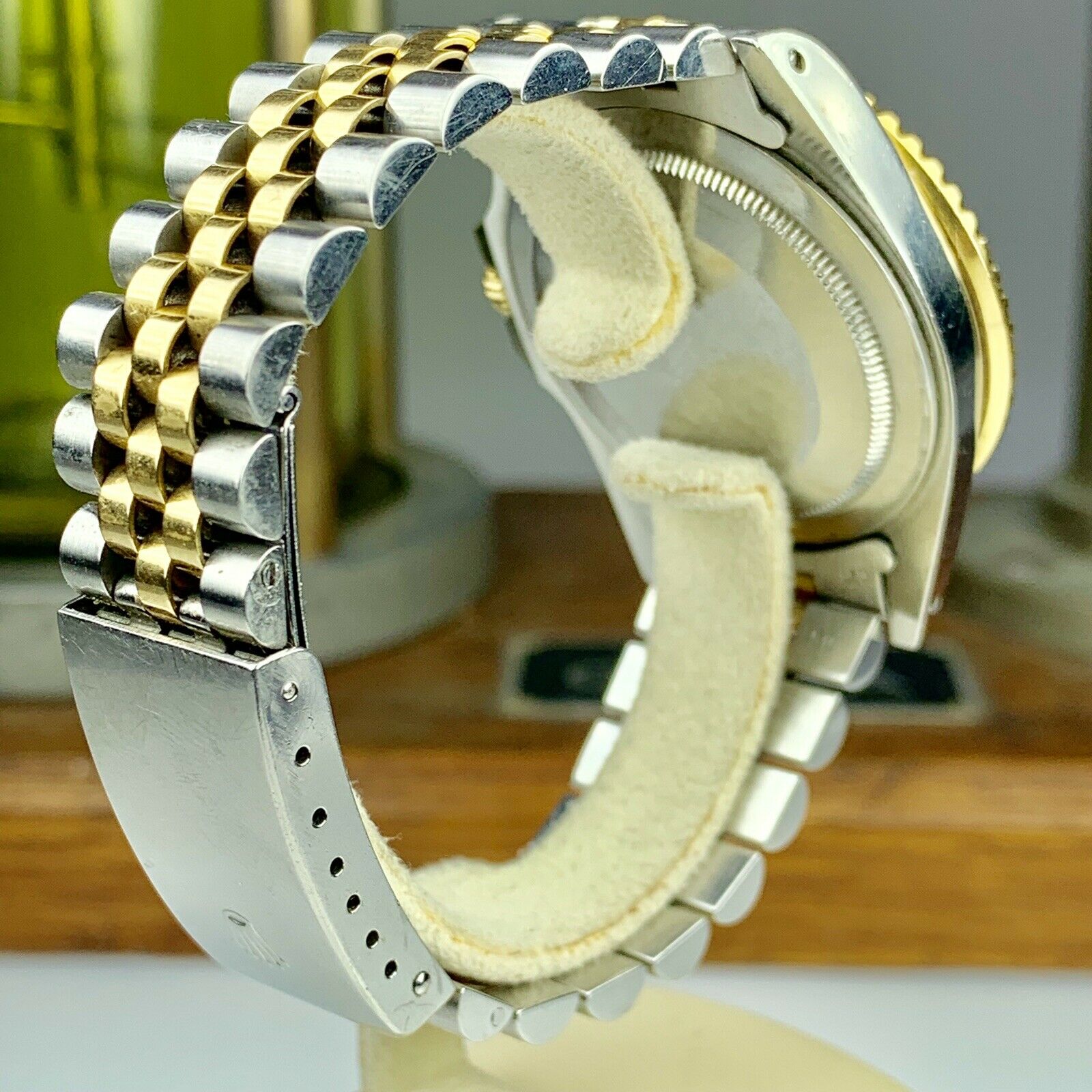 1985 Vintage Rolex 16753 GMT-Master 2 Tone Gold & Steel