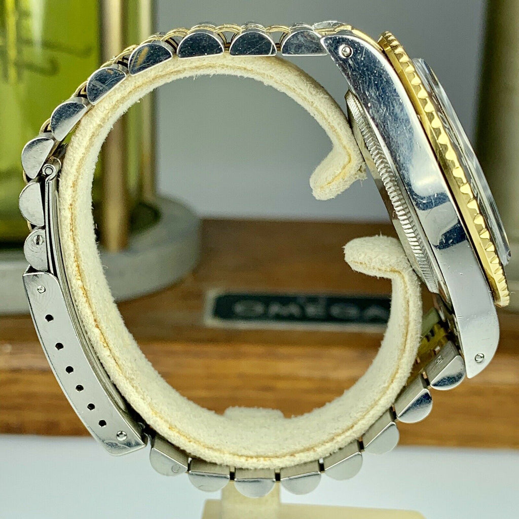 1985 Vintage Rolex 16753 GMT-Master 2 Tone Gold & Steel
