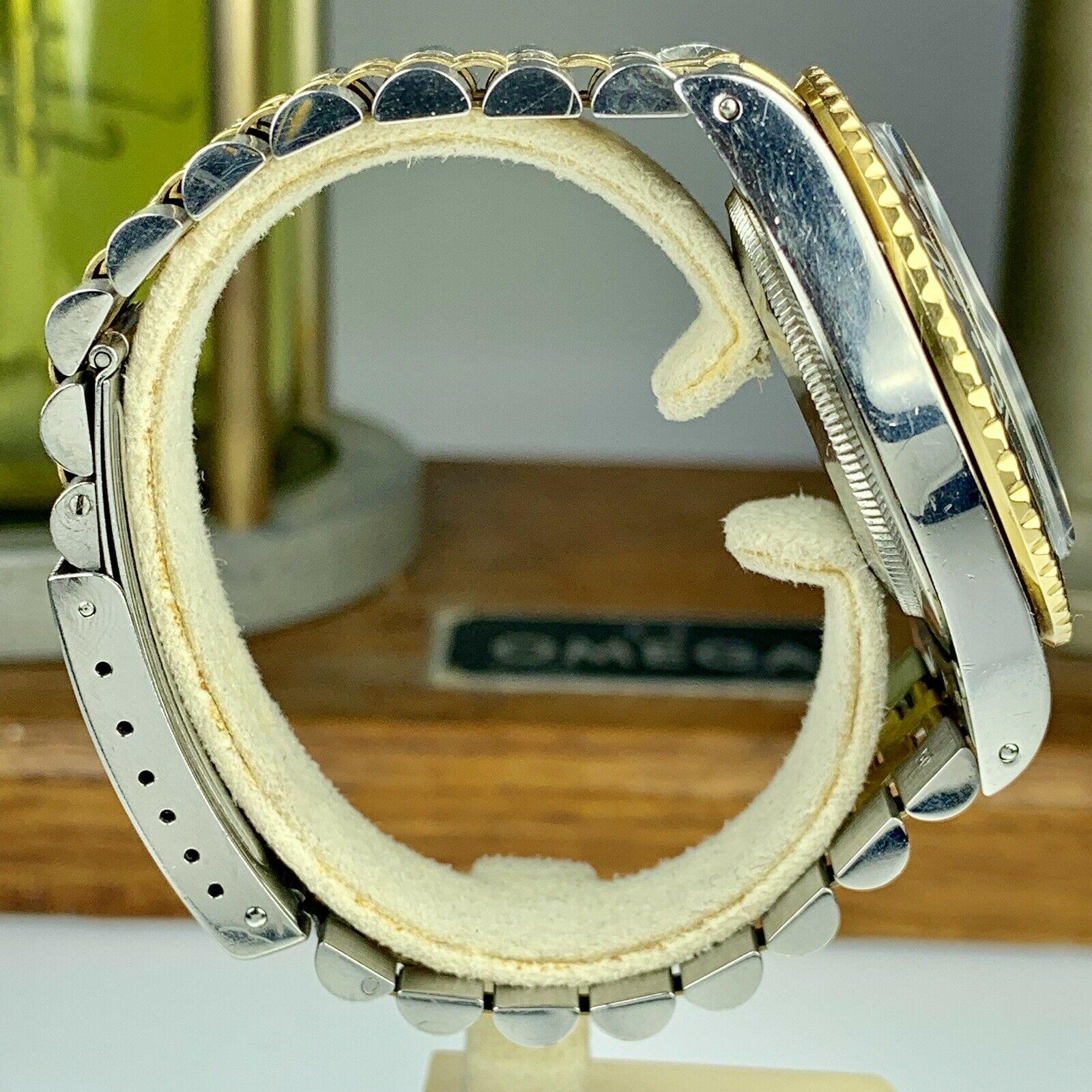 1985 Vintage Rolex 16753 GMT-Master 2 Tone Gold & Steel