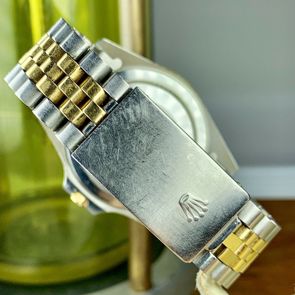 1985 Vintage Rolex 16753 GMT-Master 2 Tone Gold & Steel