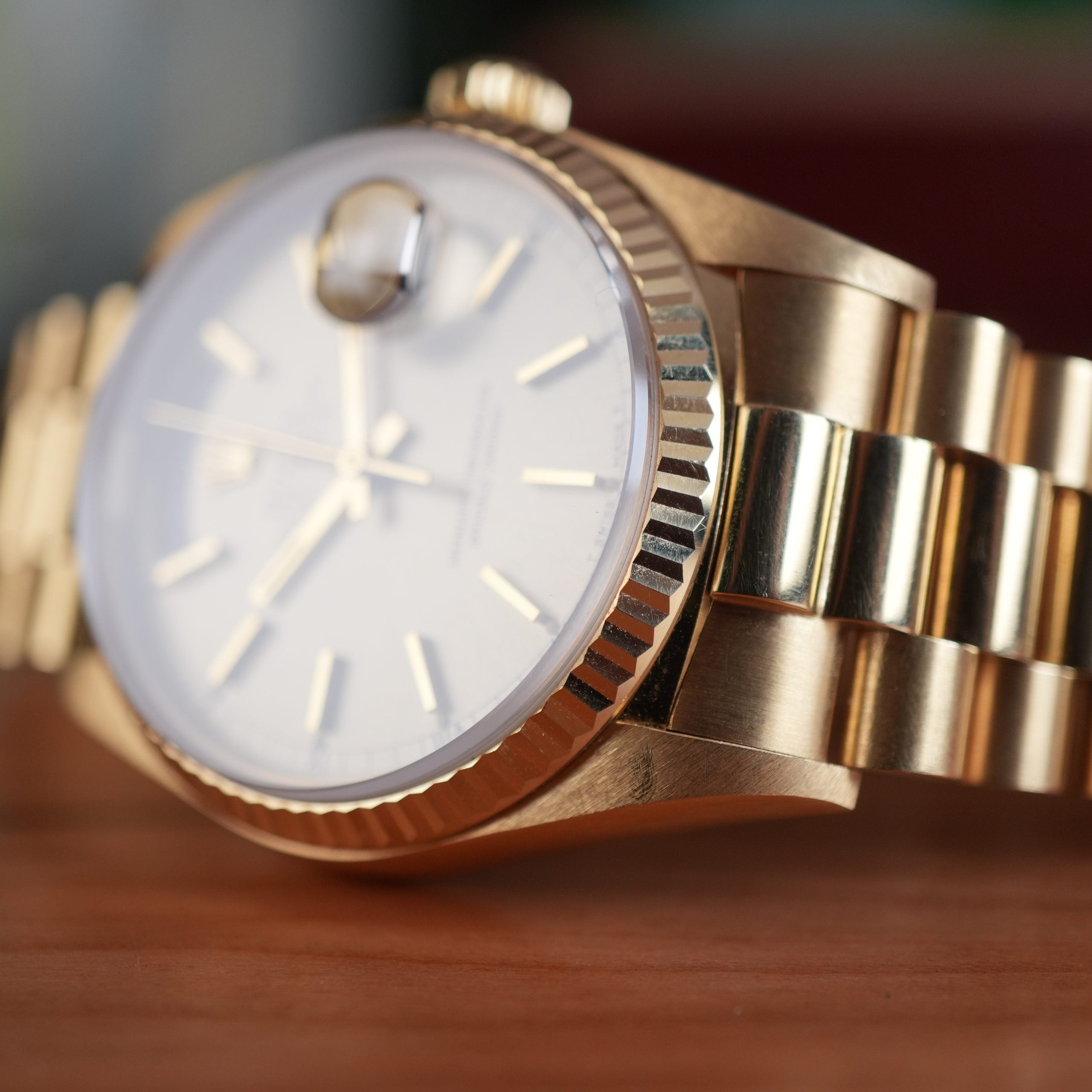 1986 Rolex Day-Date 18038 President Unpolished Full Set Box and Papers