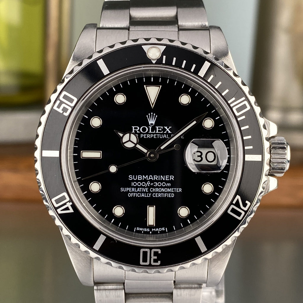 1986 Rolex Submariner 168000 Triple Zero