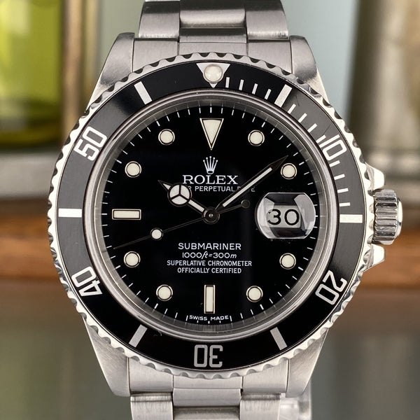1986 Rolex Submariner 168000 Triple Zero