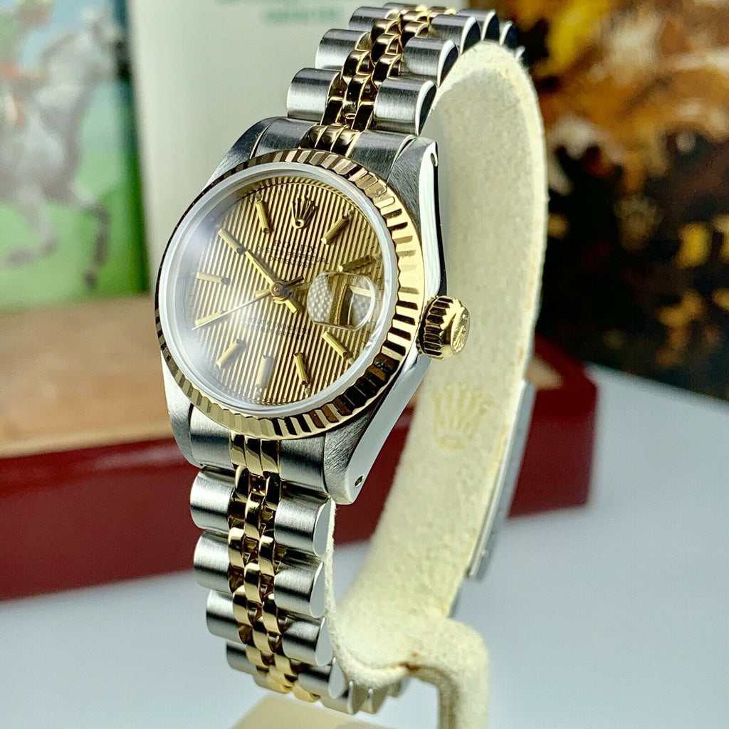 1986 Vintage Rolex Datejust 69173 Dial 26mm Mint Condition With Box & Papers